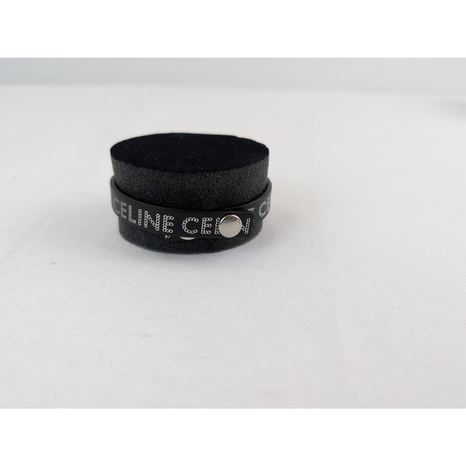 Celine o1rshd1 Size: OS / Monochroms Studs Bracelet in Calfskin Size ONE SIZE - 8 Thumbnail
