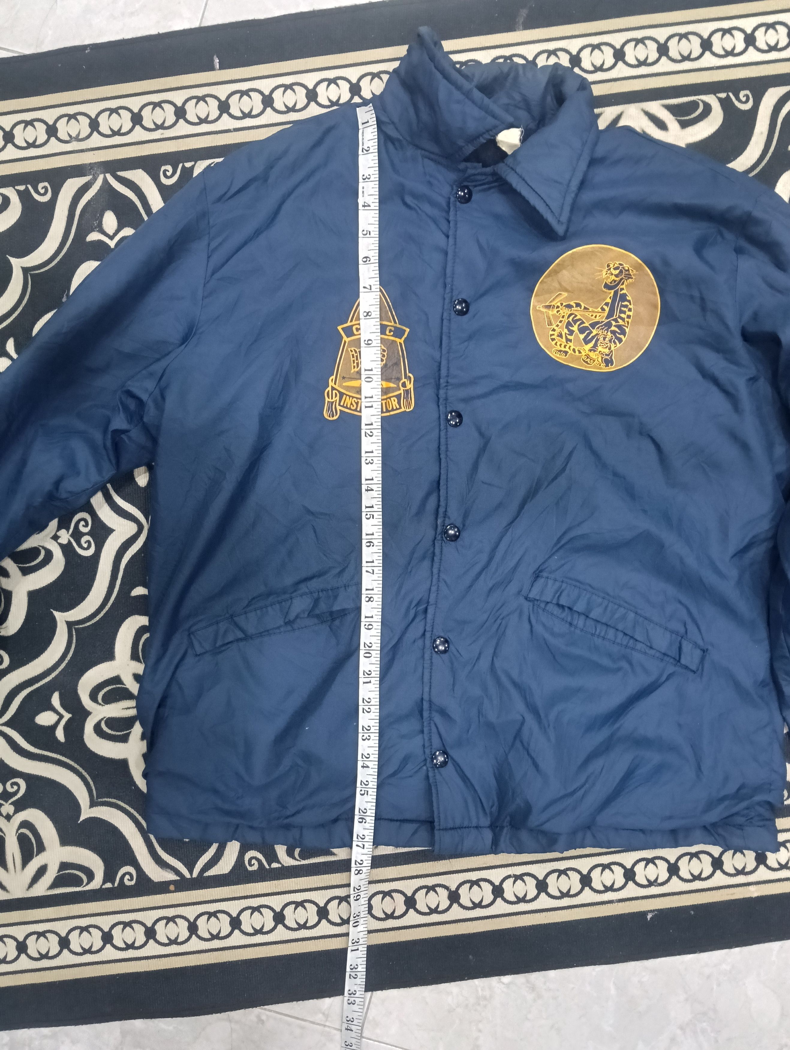 Aeronautica Militare Vintage 70s/80s USN Like Coach Jacket Size US XL / EU 56 / 4 - 12 Thumbnail