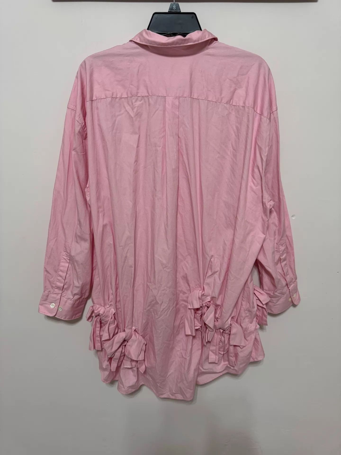 Comme des Garcons CDG 24ss Pink Bow Shirt S Size S / US 4 / IT 40 - 4 Thumbnail