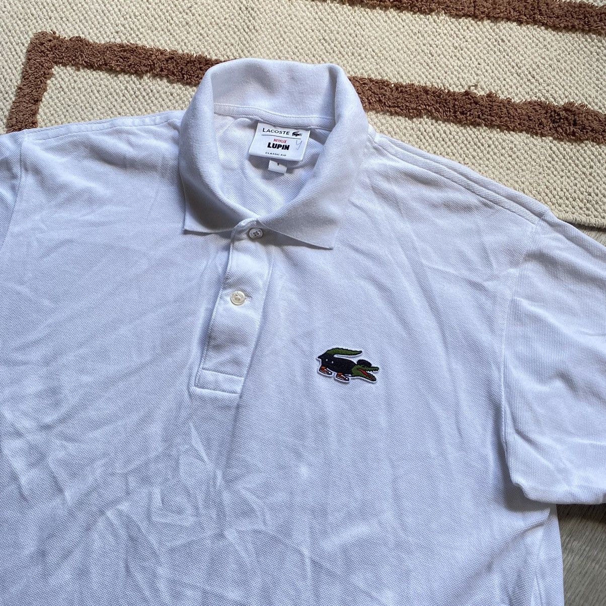 Lacoste LACOSTE NETFLIX LUPIN COLLABORATION POLO T SHIRT Size US L / EU 52-54 / 3 - 2 Thumbnail