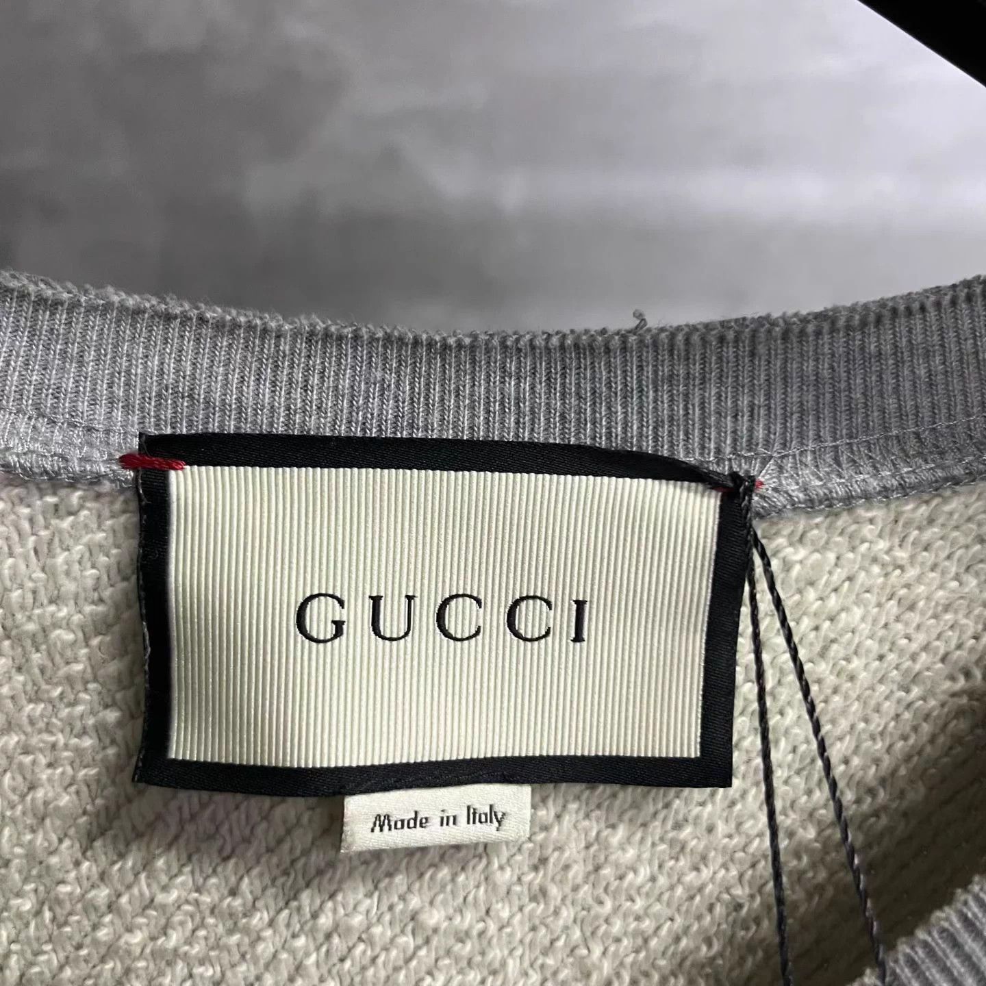 Gucci Gucci Gray Print Longsleeve Sweatshirt S Size S / US 4 / IT 40 - 3 Thumbnail