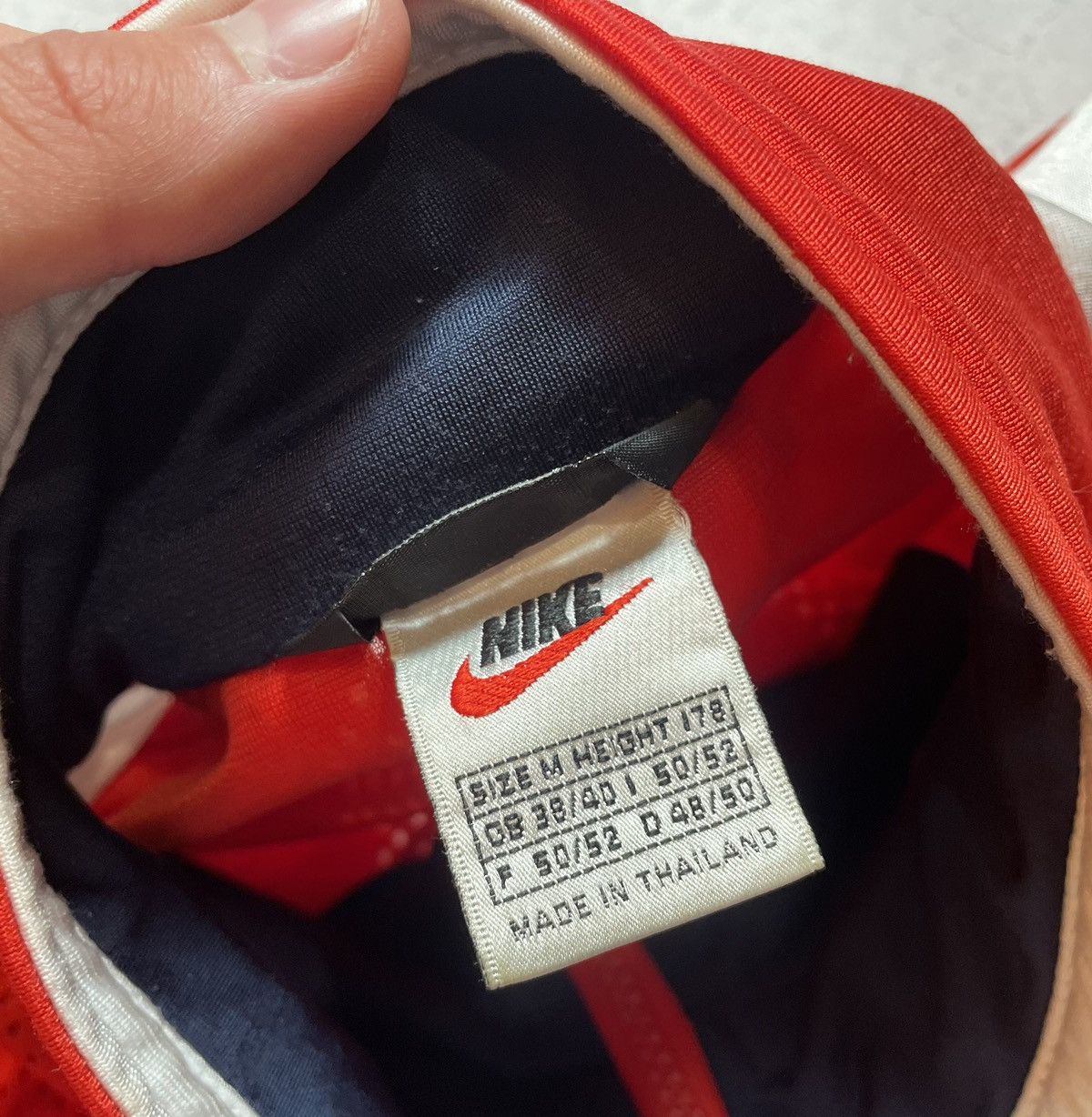 Nike Vintage 90's Track Jacket Nike Big Swoosh Full Zip Retro Y2K Size US M / EU 48-50 / 2 - 7 Thumbnail