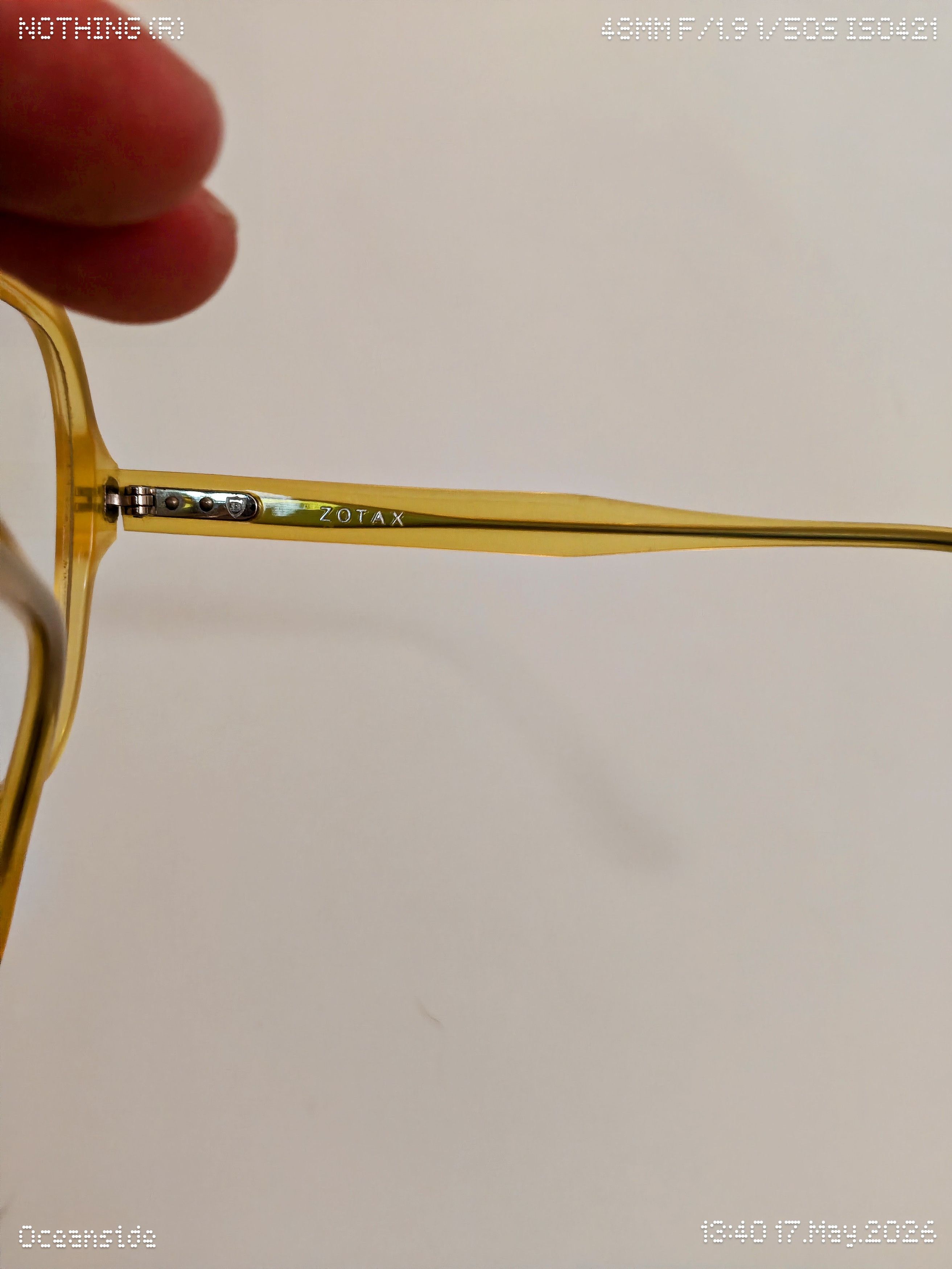 Dita DITA Zotax RX / Sunglasses Yellow Crystal Made In Japan Size ONE SIZE - 4 Thumbnail