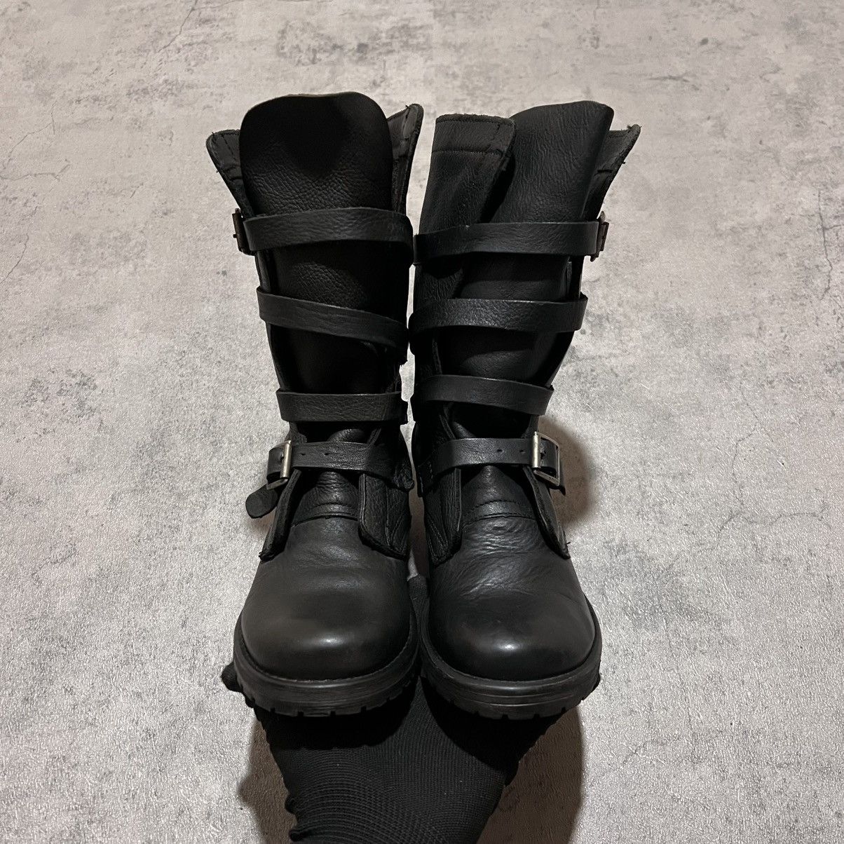 Steve Madden Steve Madden Baddit Leather Boots AS 98 Guidi Style Size US 5 / IT 35 - 4 Thumbnail
