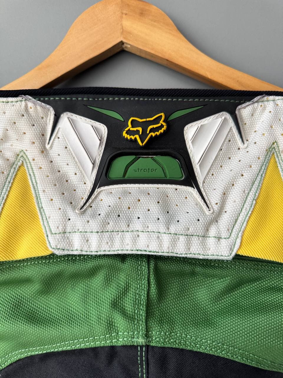 Fox Racing × Vintage Fox Racing 180 Anthem Padded Motocross Racing Pants Orange Size US 36 / EU 52 - 8 Thumbnail