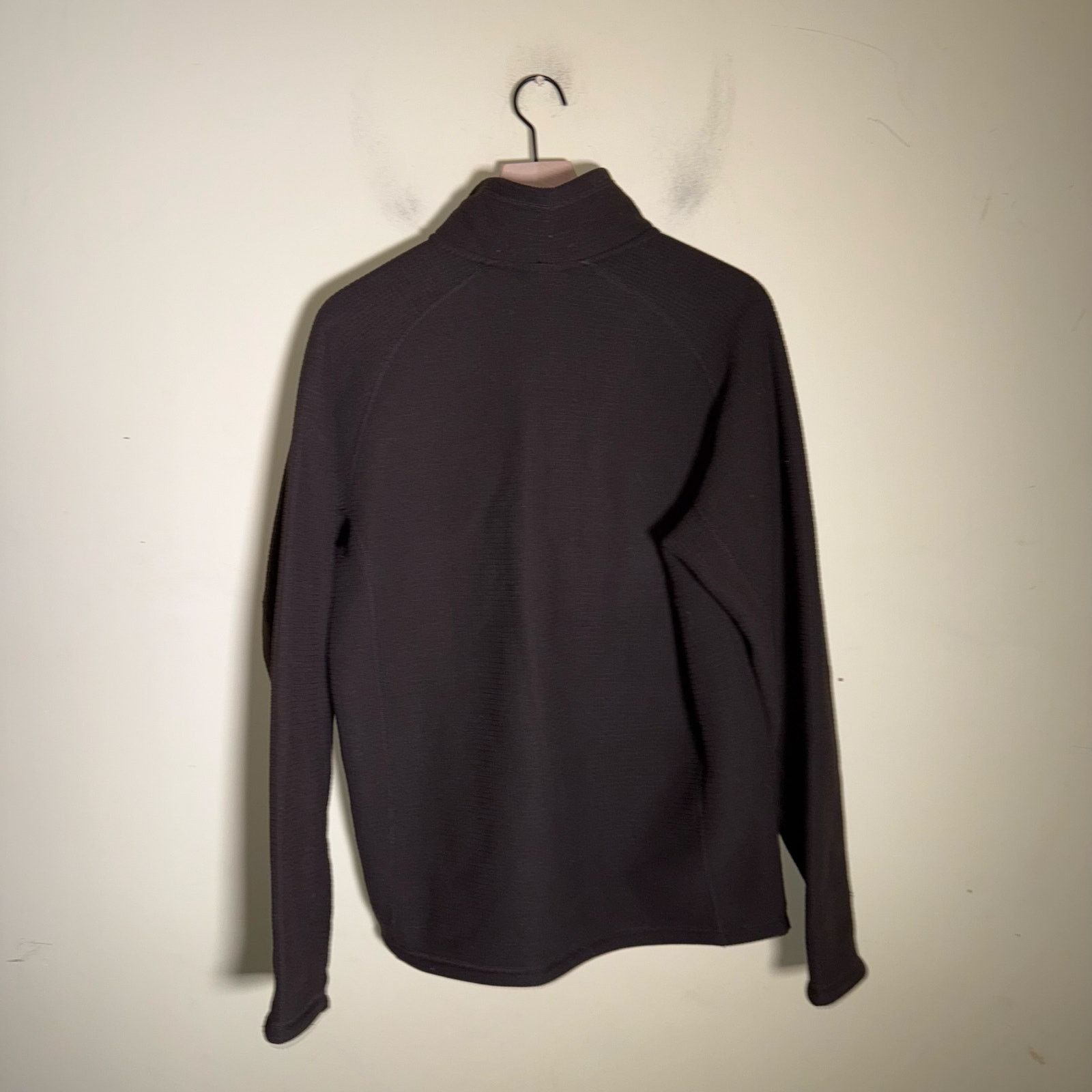 The North Face THE NORTH FACE chocolate brown waffle knit quarter zip M Size US M / EU 48-50 / 2 - 4 Thumbnail