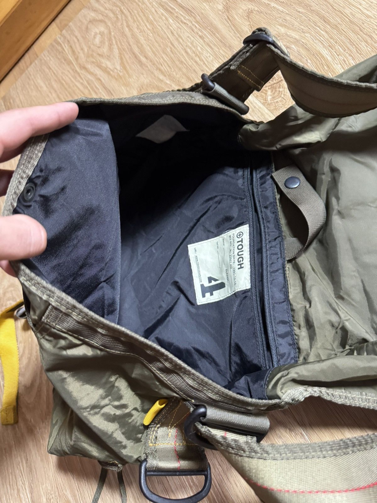 Other Vintage Military style y2k japanese avantgarde bag Size ONE SIZE - 7 Thumbnail