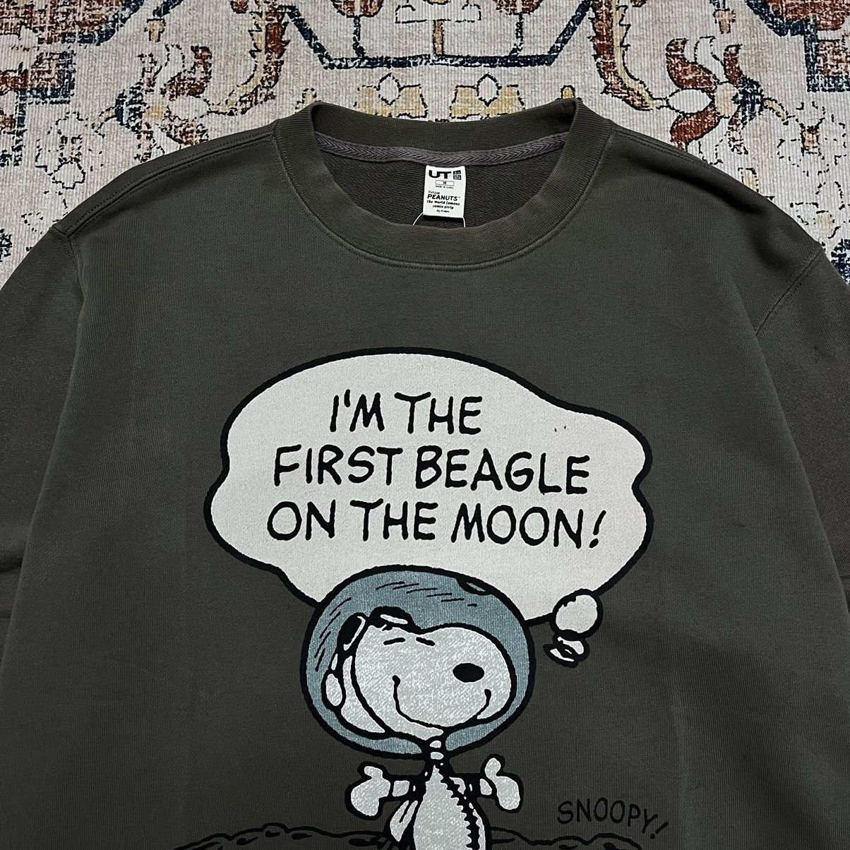 Peanuts × Uniqlo × Vintage Vintage Uniqlo Snoopy Peanuts On The Moon Size US M / EU 48-50 / 2 - 2 Thumbnail