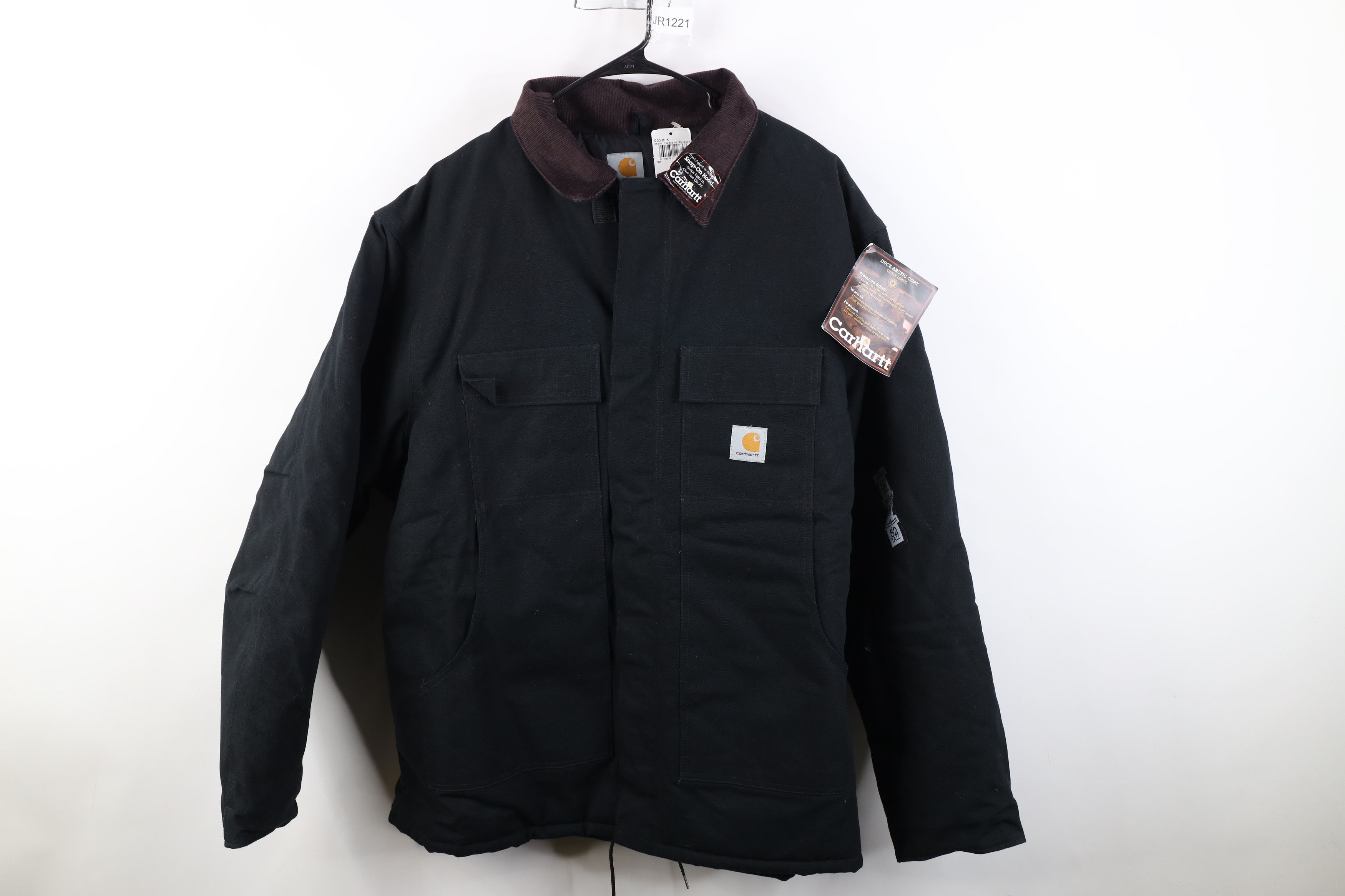 Carhartt Deadstock Vintage Y2K Carhartt Chore Barn Jacket Black Size US XXL / EU 58 / 5 - 1 Thumbnail