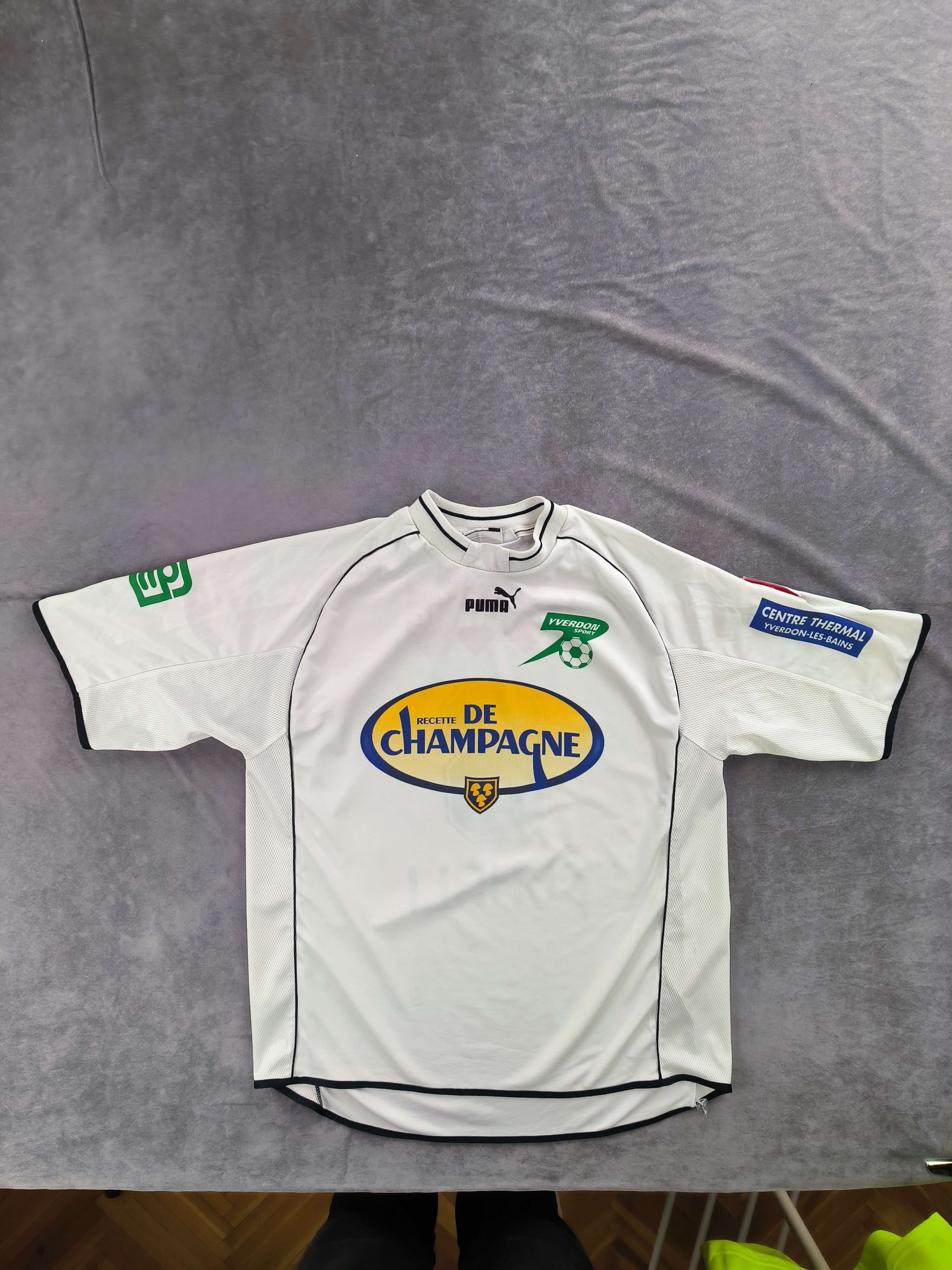 Puma Yverdon Sport 2000-01 Puma home Kehrli football jersey XL Size US XL / EU 56 / 4 - 2 Thumbnail