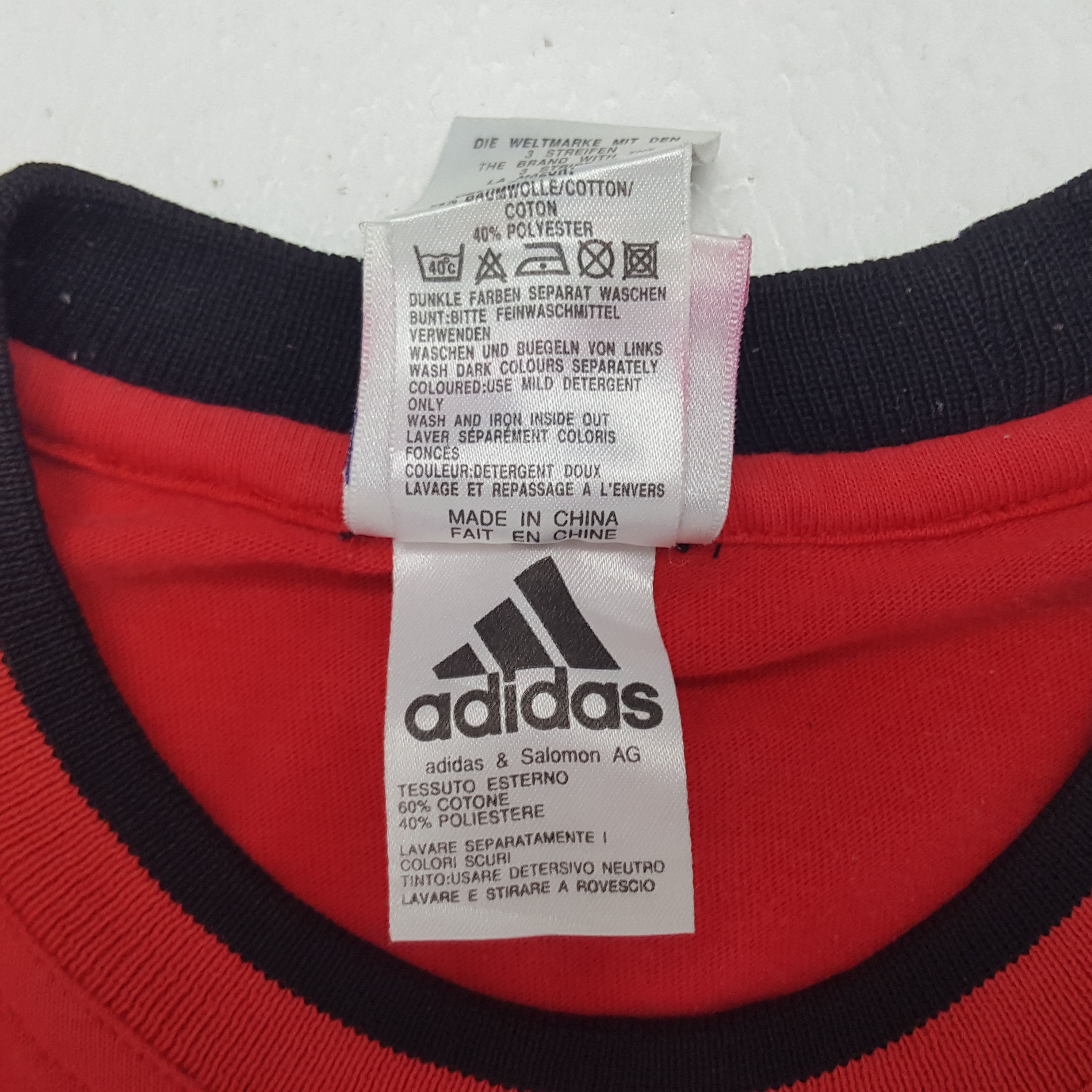 Adidas × Vintage Vintage Adidas AC Milan Football Club Jersey Tshirt Size US XL / EU 56 / 4 - 6 Thumbnail
