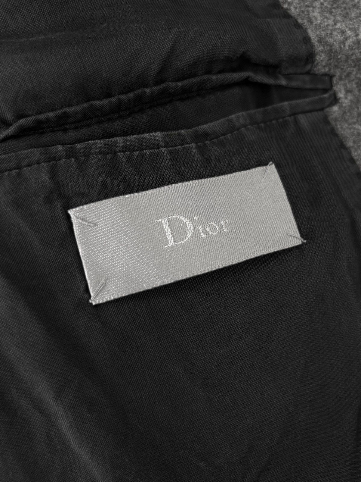 Dior × Hedi Slimane A/W 2002 Runway Wool Blazer (AW02/FW02, Suit Jacket, Homme) Size 50R - 8 Thumbnail