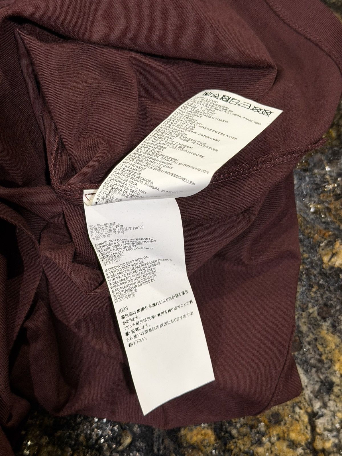 Maison Margiela Maison Margiela AW17 University West Chester Split T-Shirt Size US XL / EU 56 / 4 - 14 Thumbnail