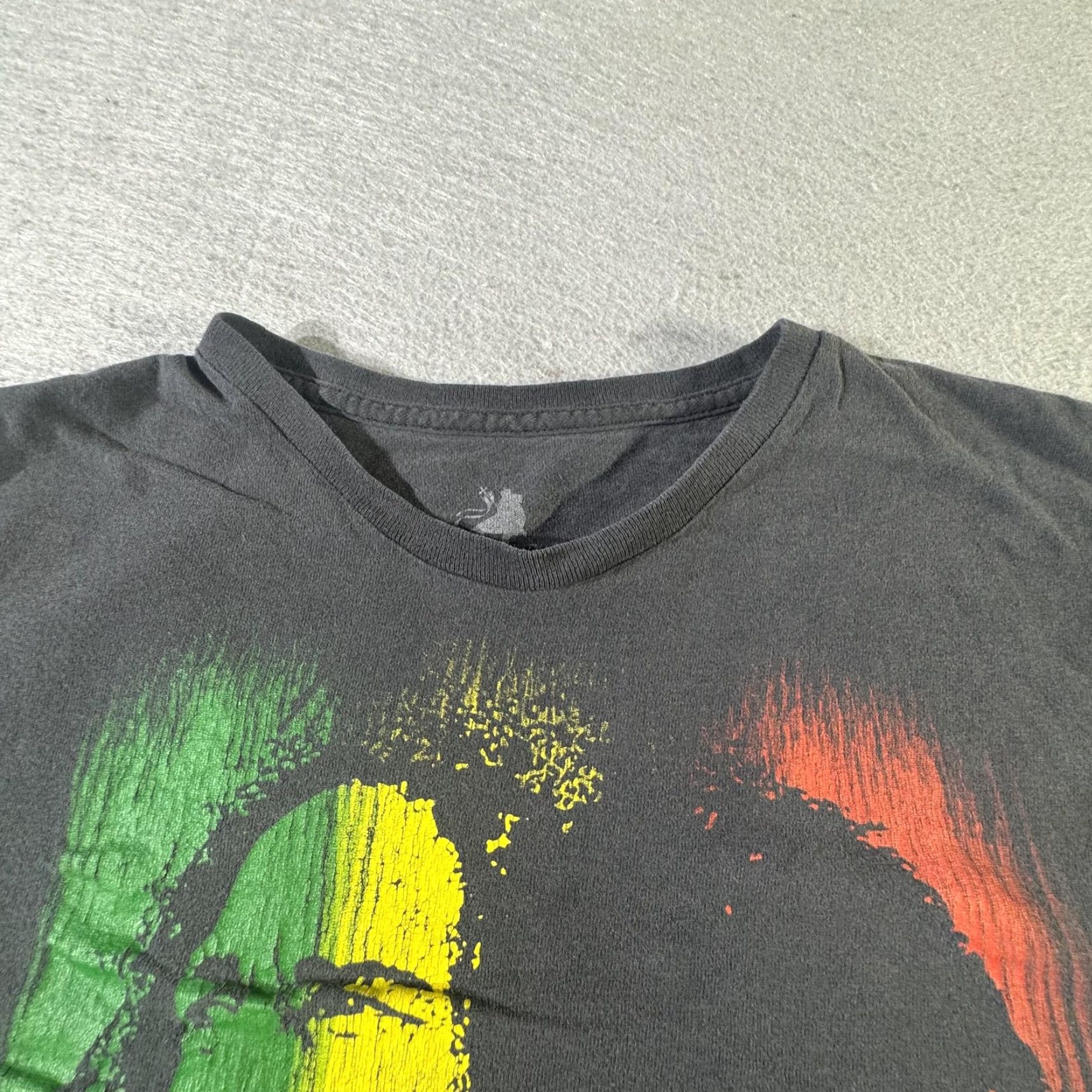 Vintage VINTAGE Bob Marley Shirt Mens XL Black Zion XL Reggae Rasta Graphic Tee Music Legend Size US XL / EU 56 / 4 - 5 Thumbnail