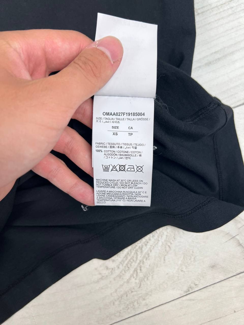 Off-White Off-White 2019 Pictogram Stickman Tee Size US XS / EU 42 / 0 - 8 Thumbnail