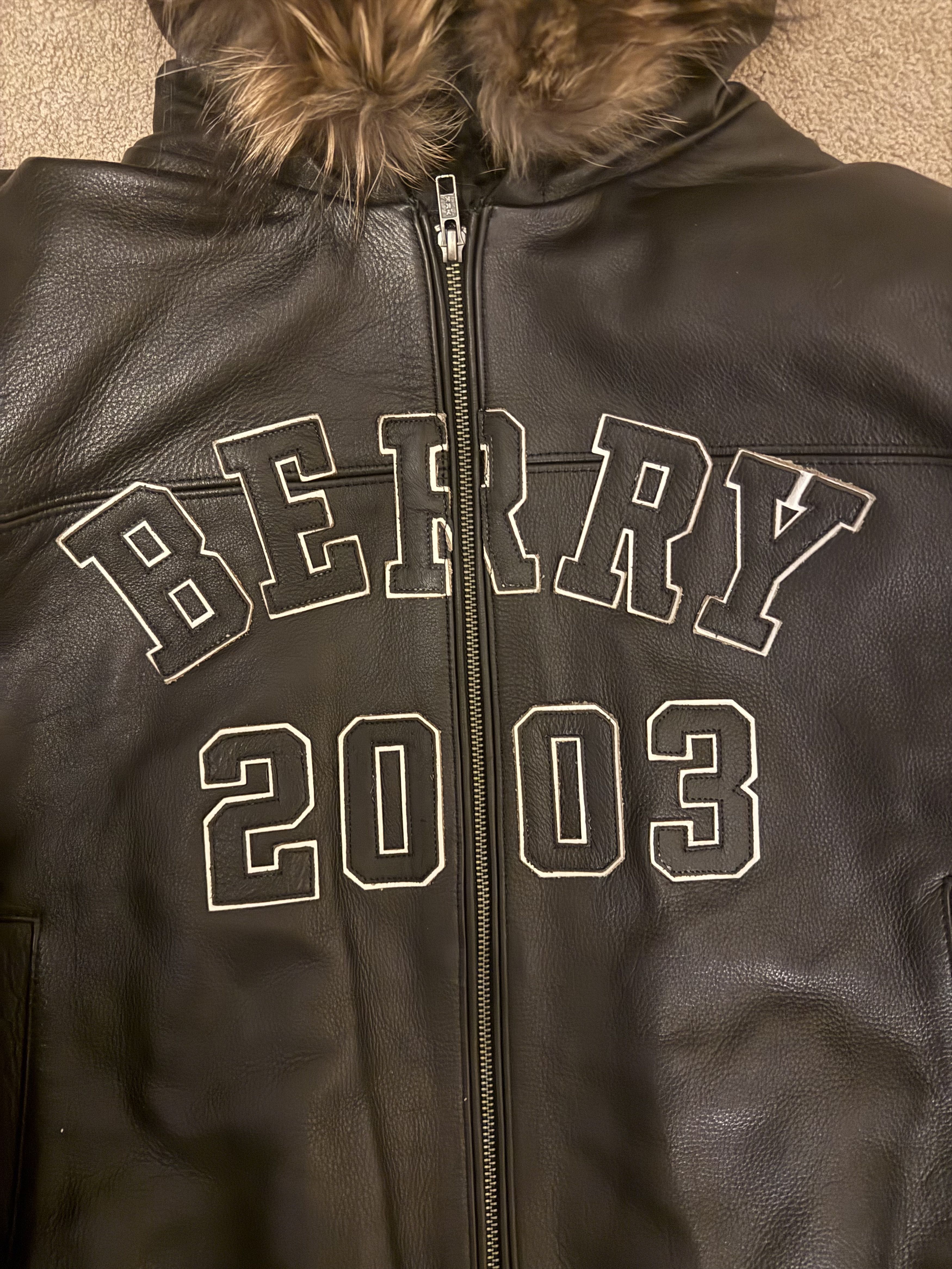 The GV Gallery Berry Fur Leather Jacket Size US S / EU 44-46 / 1 - 4 Thumbnail