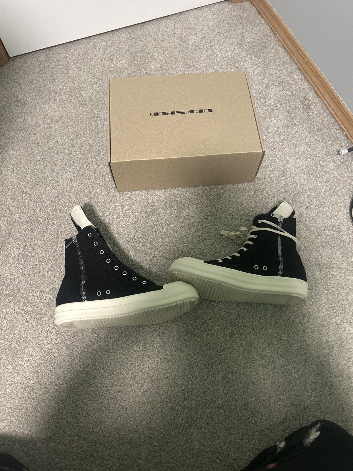 Rick Owens Rick Owen Hollywood hi-top Size US 11 / EU 44 - 4 Thumbnail