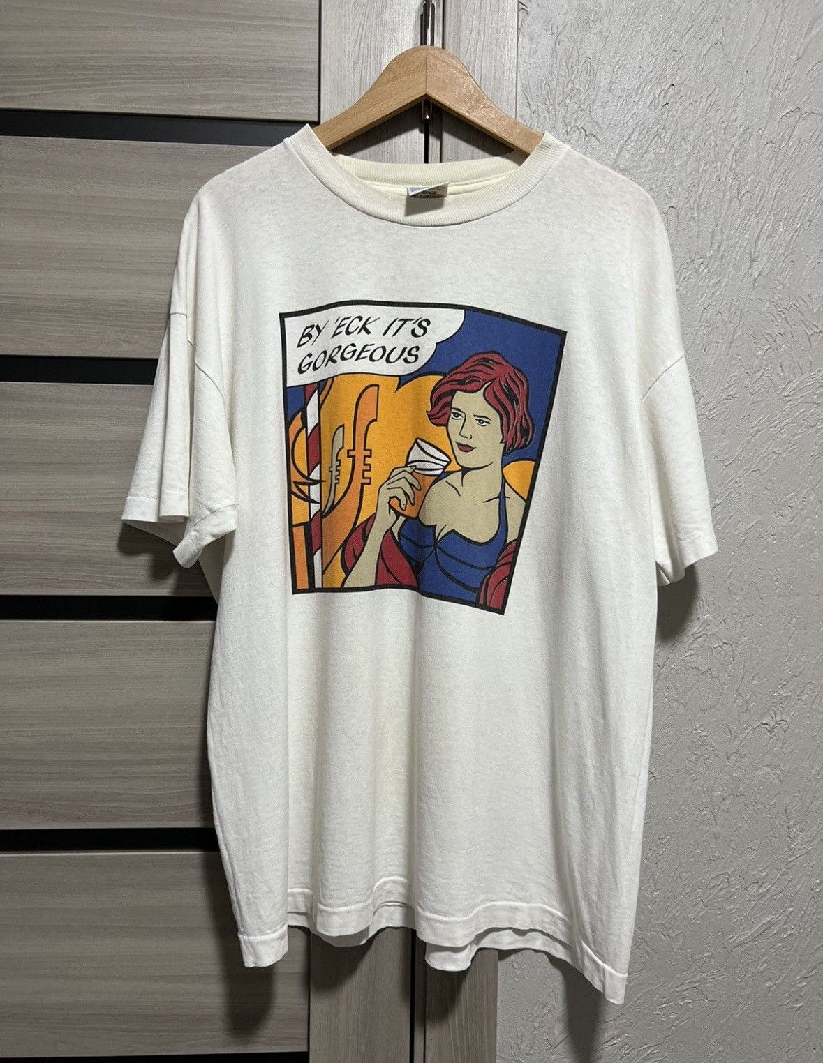 Band Tees Vintage 90s Boddingtons Bitter of Manchester Y2K Size US XL / EU 56 / 4 - 5 Thumbnail