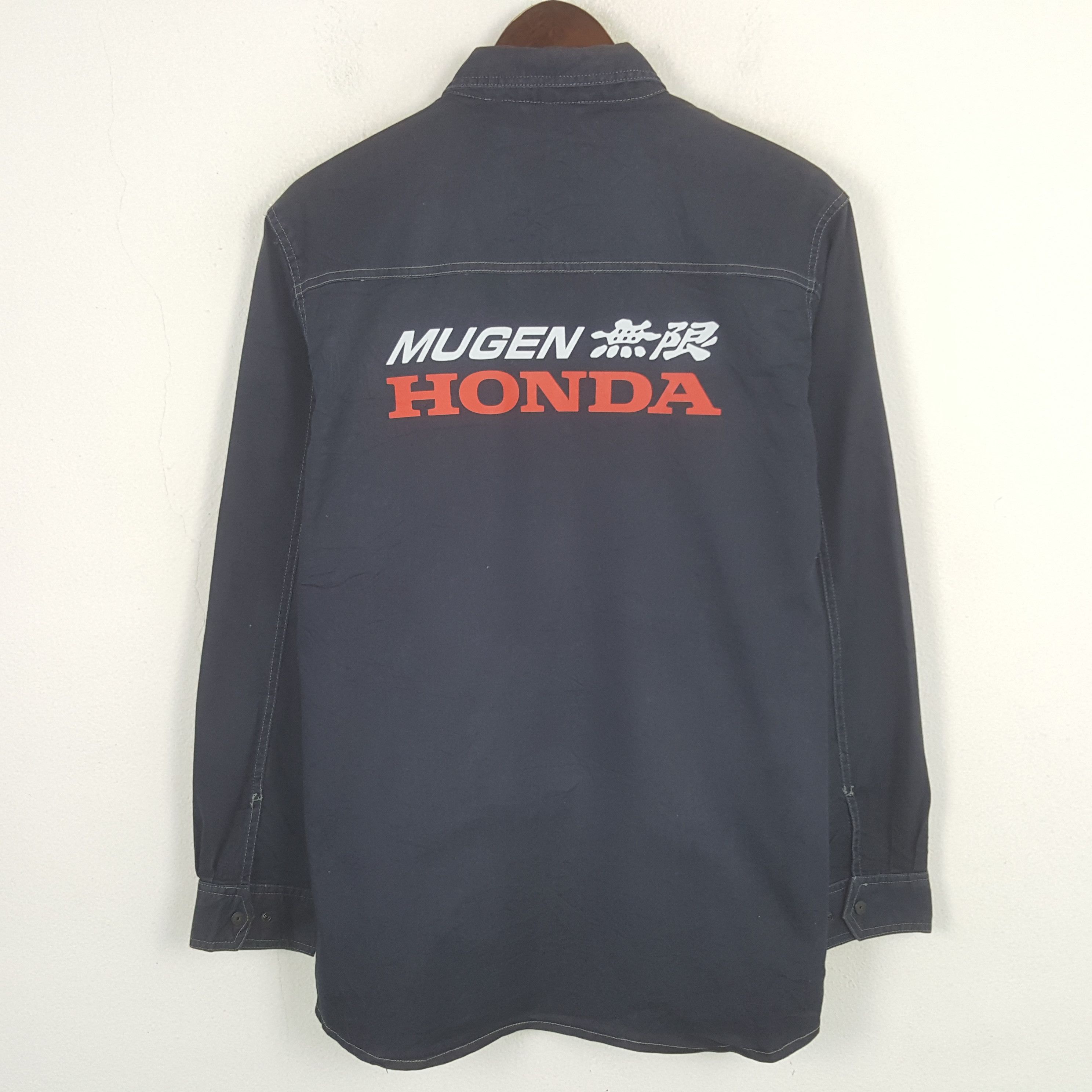 Japanese Brand Vintage Mugen Honda Custom Sport Clio Button Jacket Size US M / EU 48-50 / 2 - 1 Thumbnail
