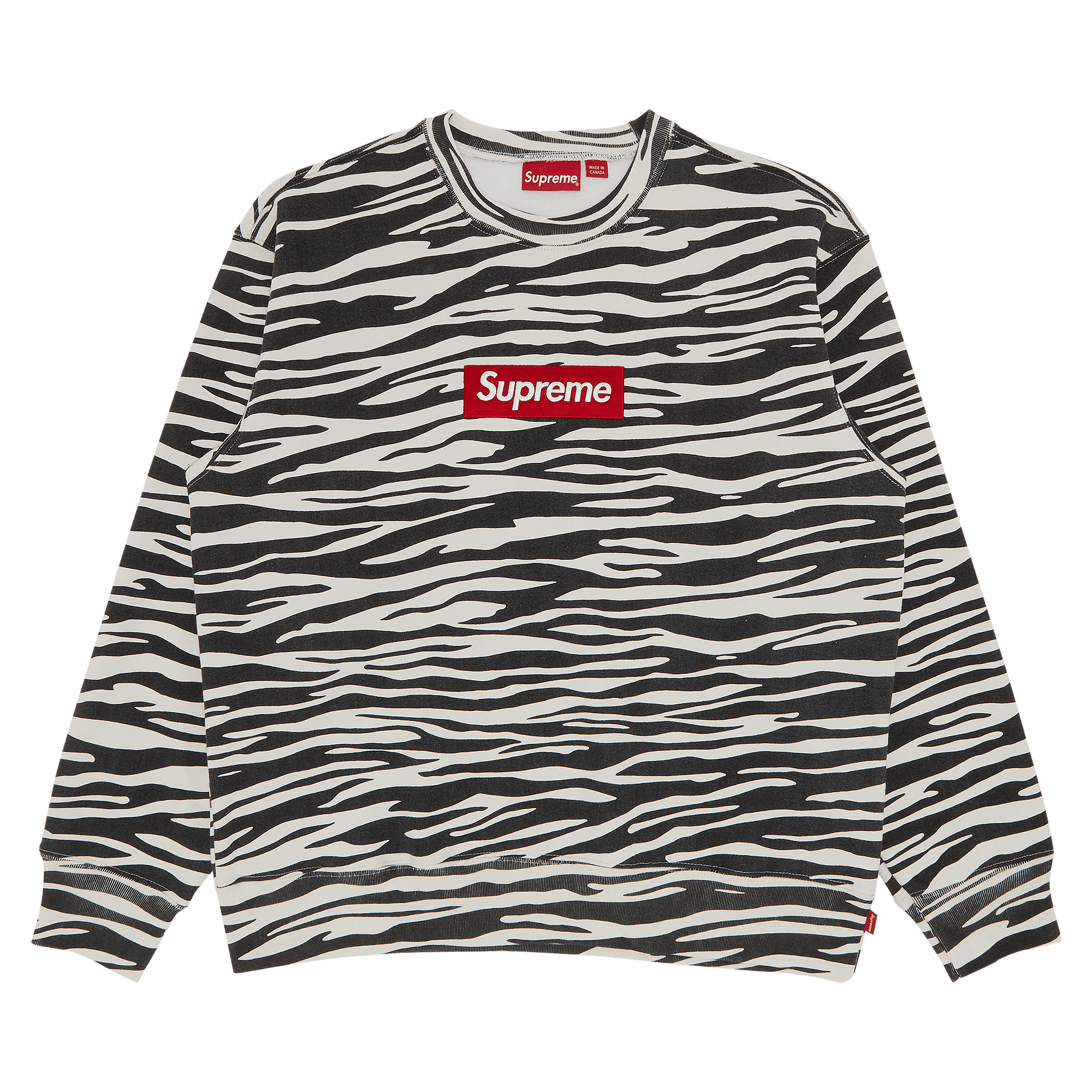 Supreme Supreme Box Logo Crewneck Camo FW15 | Grailed
