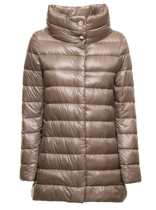 Herno HERNO Women Bubble Jackets PI0505DIC12017Z2600 Beige Size M / US 6-8 / IT 42-44 - 1 Thumbnail