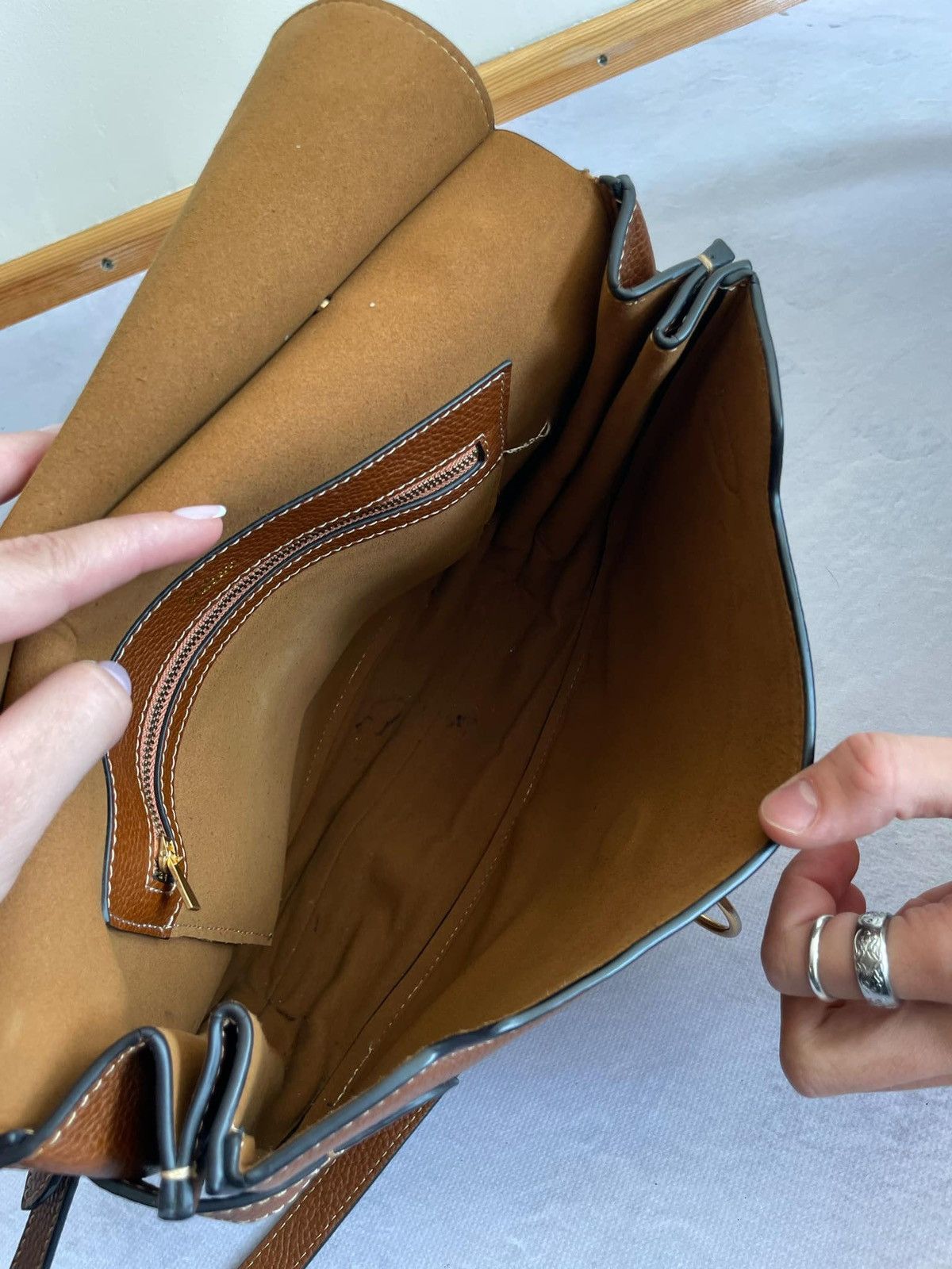 Mulberry Mulberry Amberley Leather Shoulder Bag Handbag Size ONE SIZE - 9 Thumbnail