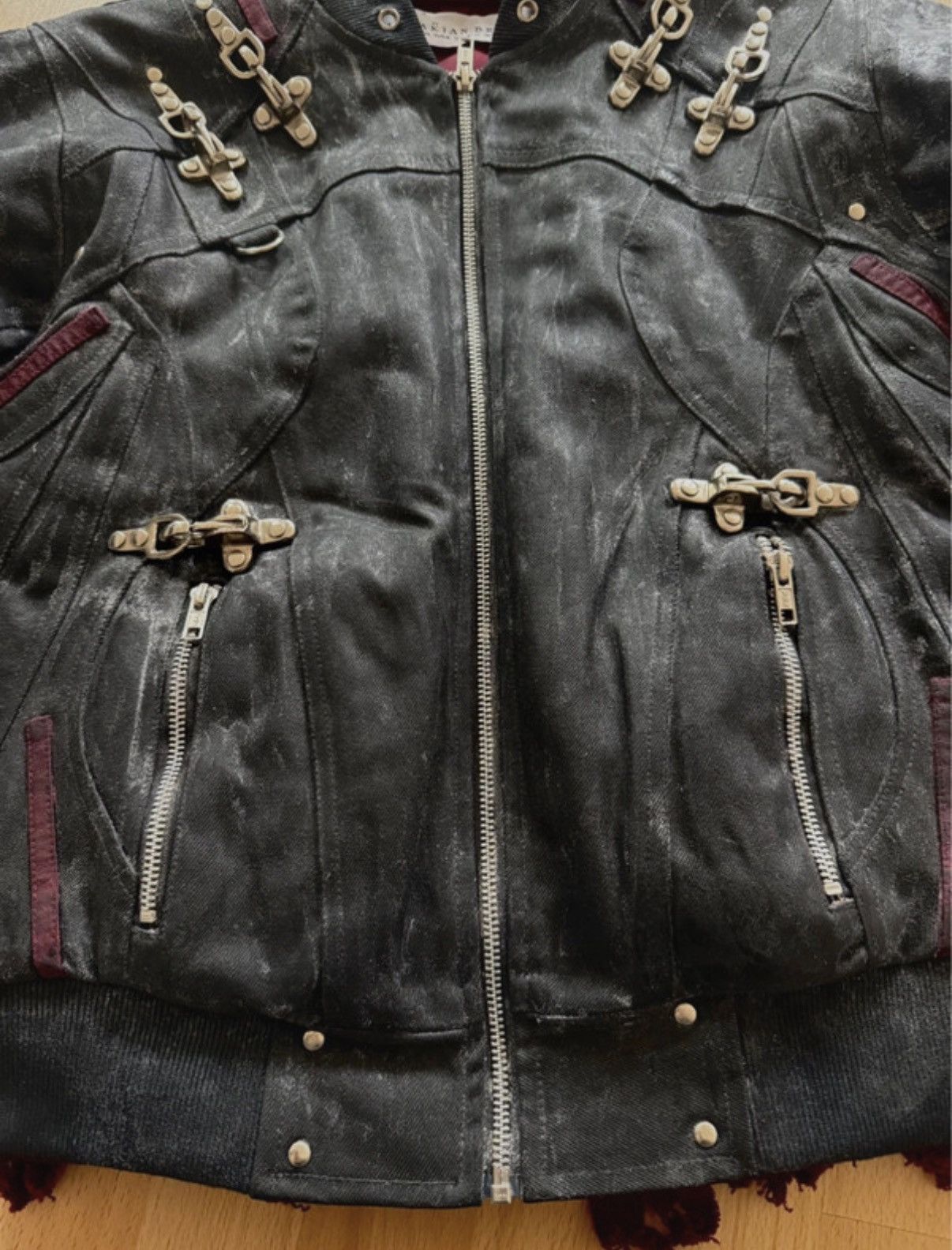 Japanese Brand archive avantgarde waxed unisex jacket japanese style niche Size S / US 4 / IT 40 - 3 Thumbnail