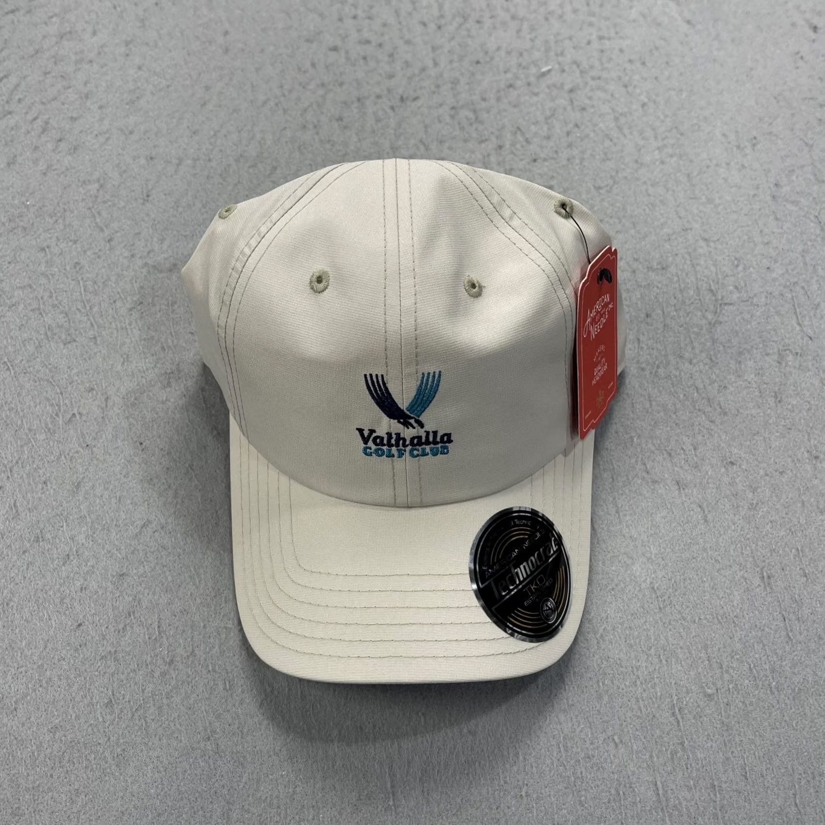 American Needle Valhalla Golf Club Hat Adult One Size Beige American Needle Top 100 Size US M / EU 48-50 / 2 - 2 Thumbnail
