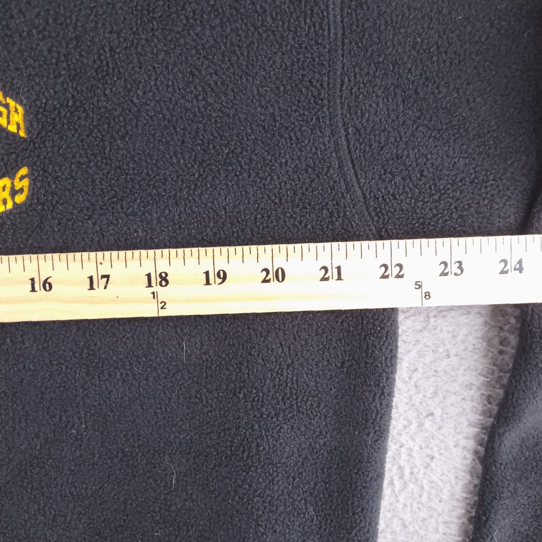 Vintage VINTAGE The Edge Sweater Mens Medium Black Fleece Pittsburgh Steelers NFL V-Neck Size US M / EU 48-50 / 2 - 7 Thumbnail