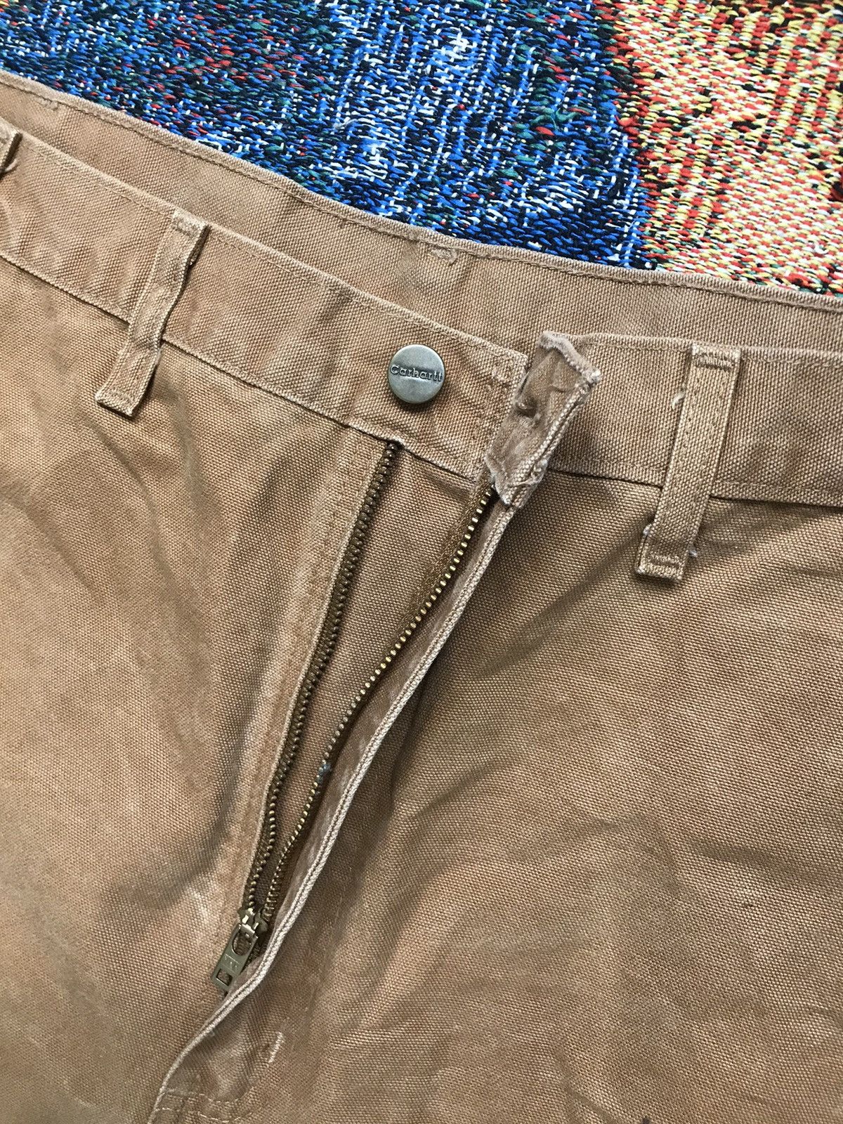 Carhartt Vintage Carhartt B25 BRN carpenter short Size US 42 / EU 58 - 7 Thumbnail