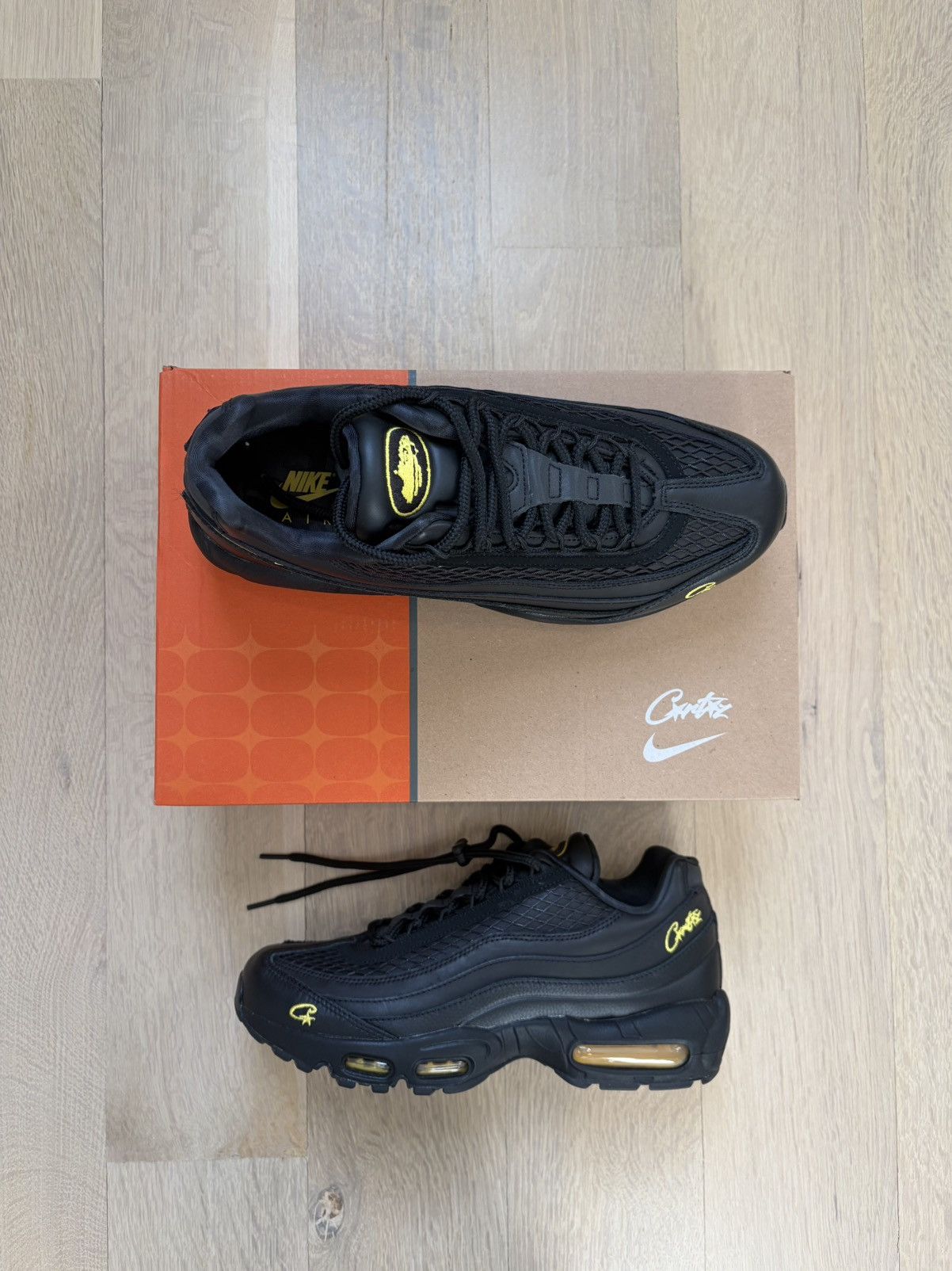 Nike Nike x Corteiz Air Max 95 SP Honey Blacks CRTZ FB2709-003 Size US 9.5 / EU 42-43 - 2 Thumbnail