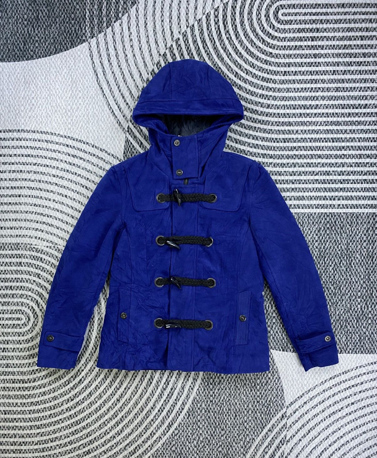 In The Attic Vintage In The Attic Toggle Button Wool Jacket Size US M / EU 48-50 / 2 - 1 Thumbnail