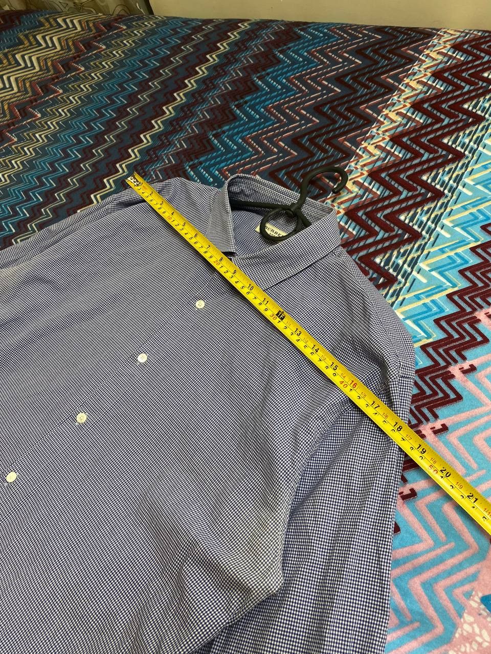 Burberry × Vintage Burberry London striped shirt mens buttom ups Size US L / EU 52-54 / 3 - 9 Thumbnail