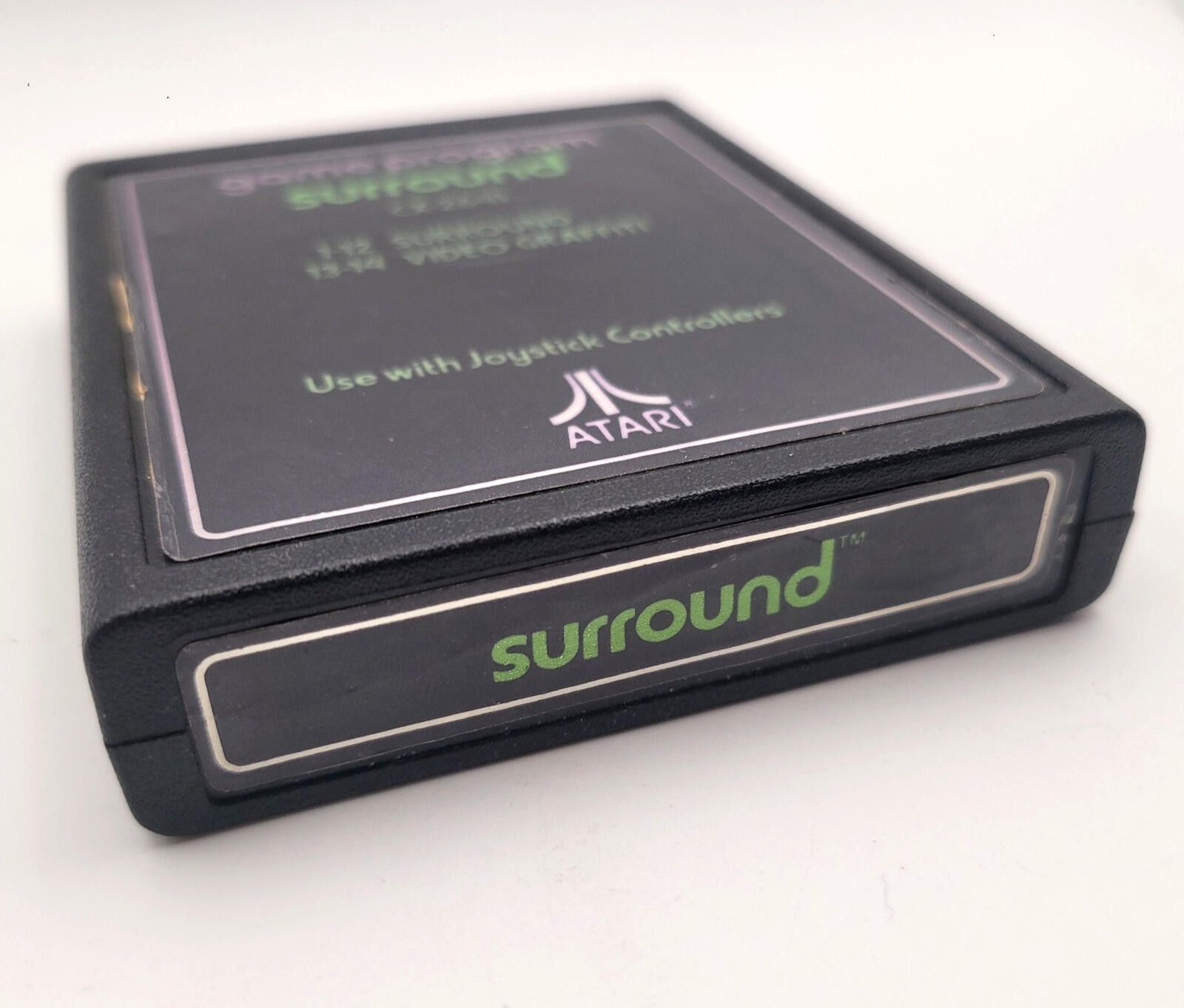 Other Atari 2600 - Surround + Video Graffiti (Text Label) Cart Size ONE SIZE - 2 Thumbnail