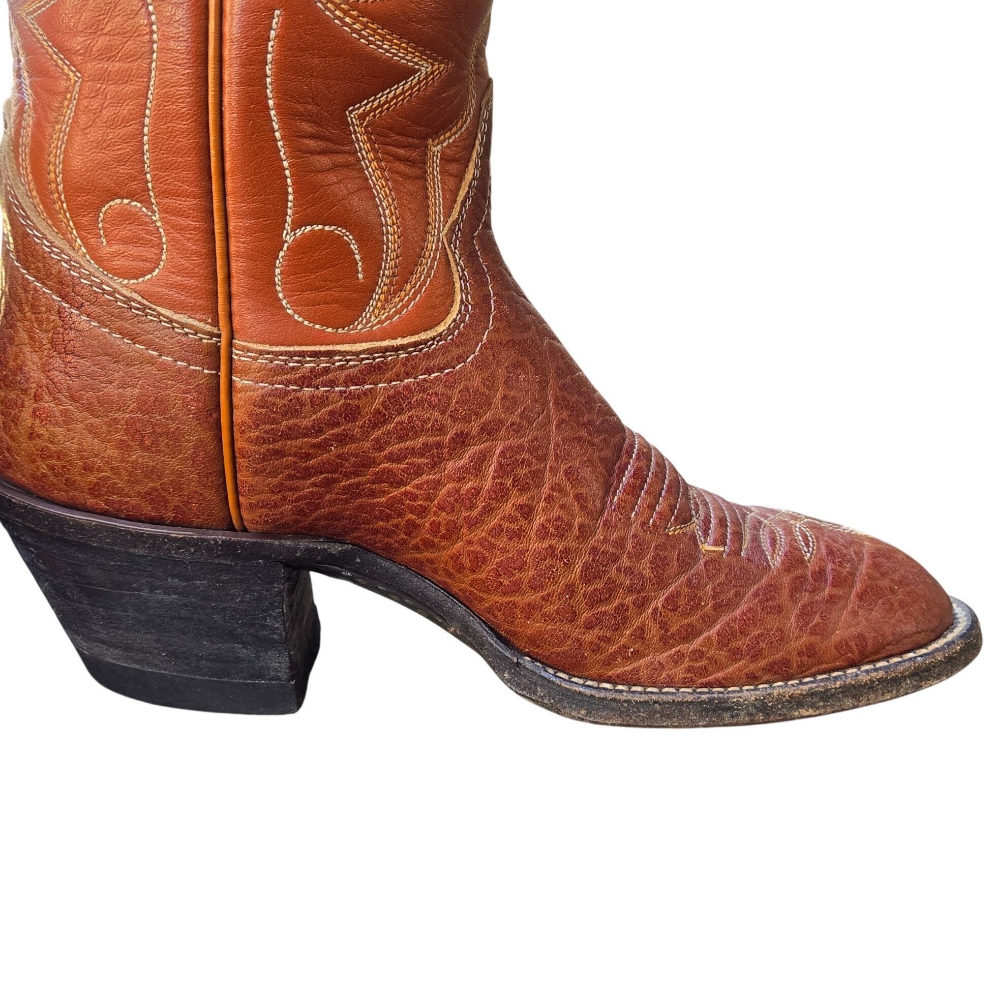 Other Hondo Cowboy Boots Vintage Western Wear Womens 5.5 B Country Size US 5.5 / IT 35.5 - 13 Thumbnail