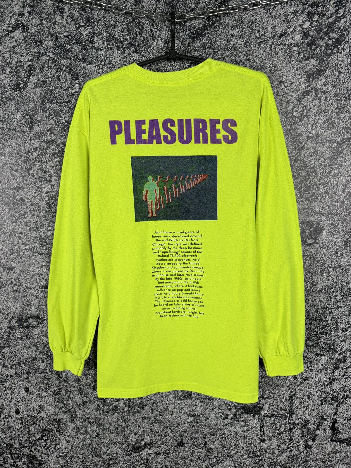 Pleasures Men’s Pleasures Light Sweatshirt ACD House Big Logo Size L Size US L / EU 52-54 / 3 - 9 Thumbnail