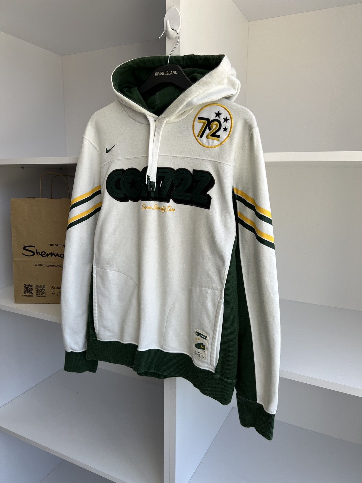 Corteiz × Nike × Vintage Vintage Nike Corteiz Hoodie Size US S / EU 44-46 / 1 - 4 Thumbnail