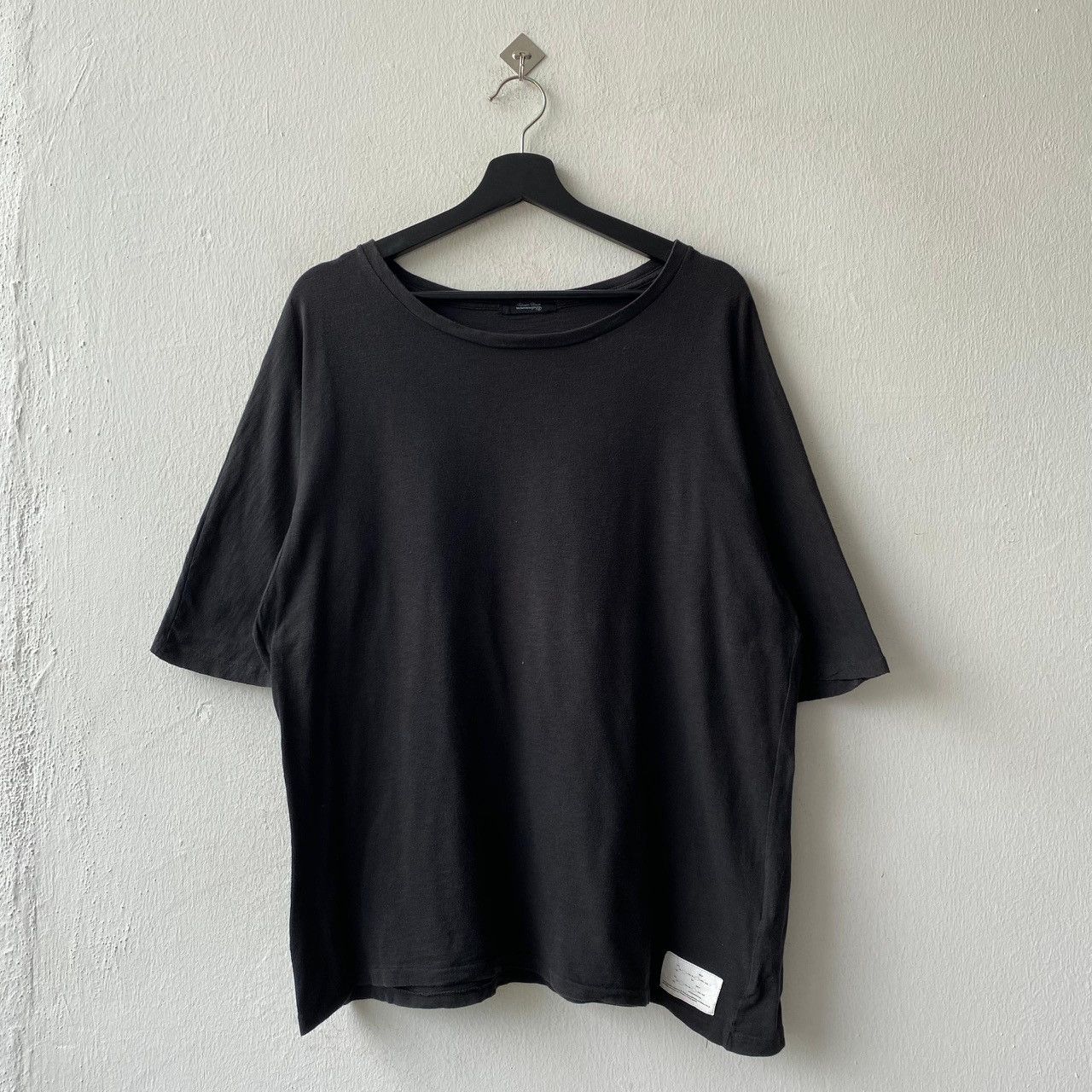 Undercover Undercoverism Boxy Plain Black Tshirt Size US M / EU 48-50 / 2 - 2 Thumbnail
