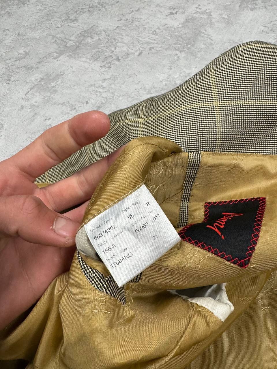 Brioni Brioni Traiano Wool Linen 3 Button Mens Blazer Size 56R Size 54R - 14 Thumbnail