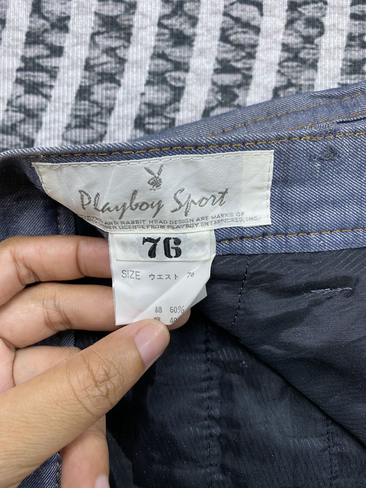 Playboy Rare❗️Vintage 90s Playboy Sport Faded Pants Size US 29 - 13 Thumbnail