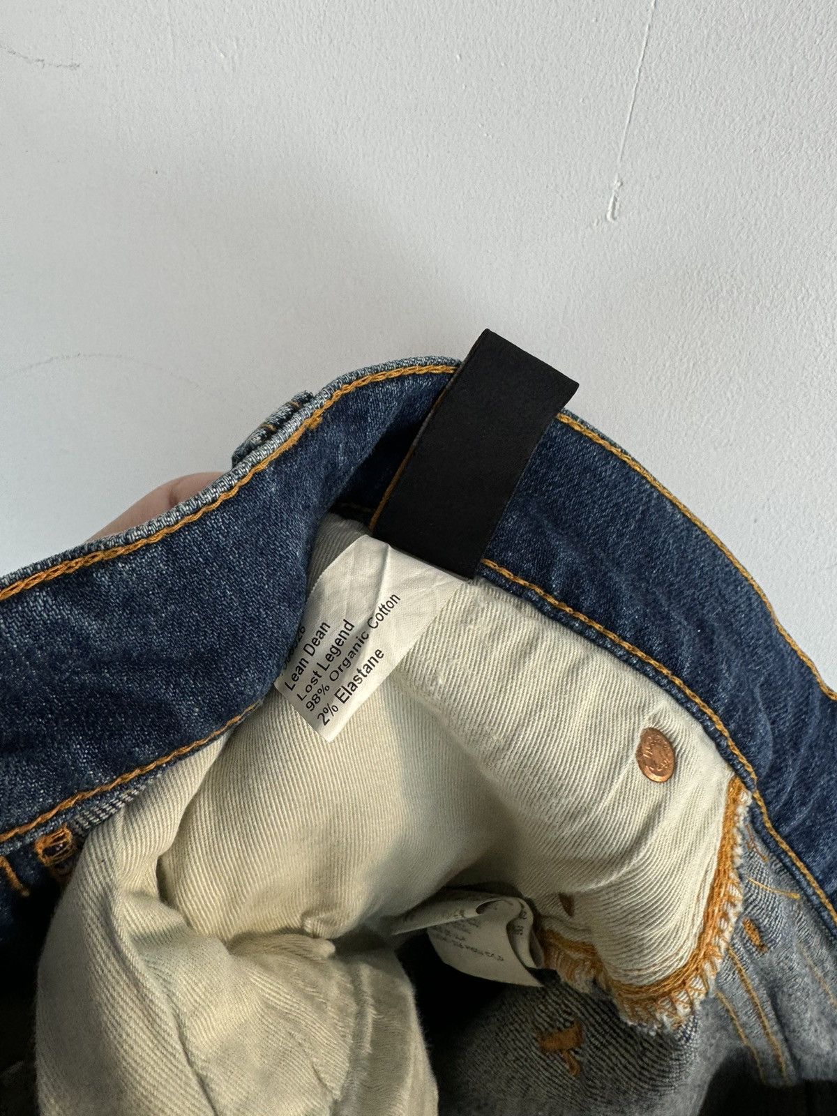Nudie Jeans Nudie Jeans Lean Dean Denim Size US 30 / EU 46 - 7 Thumbnail