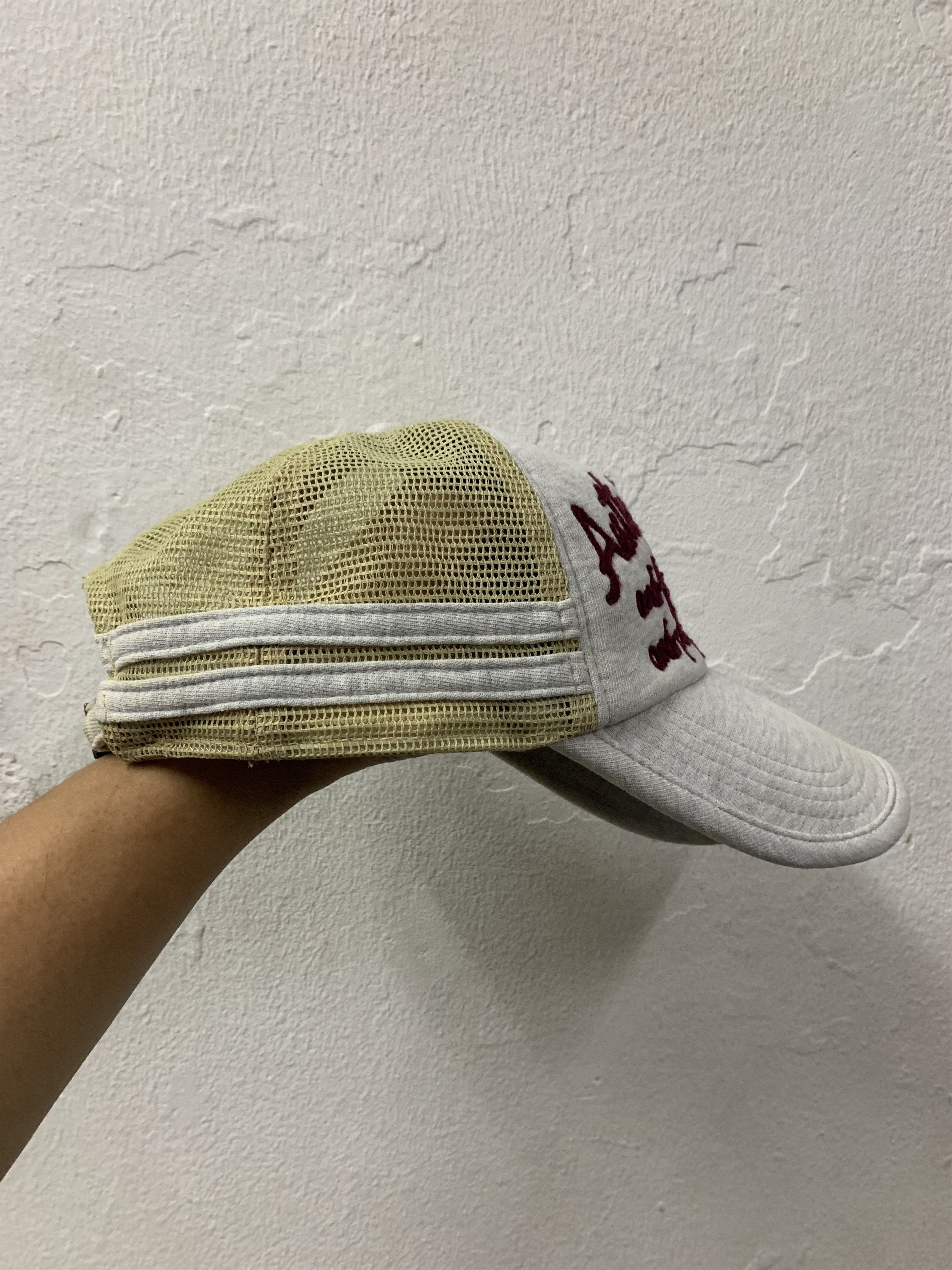Japanese Brand Purple And Yellow Trucker Hats Embroidery Size ONE SIZE - 7 Thumbnail