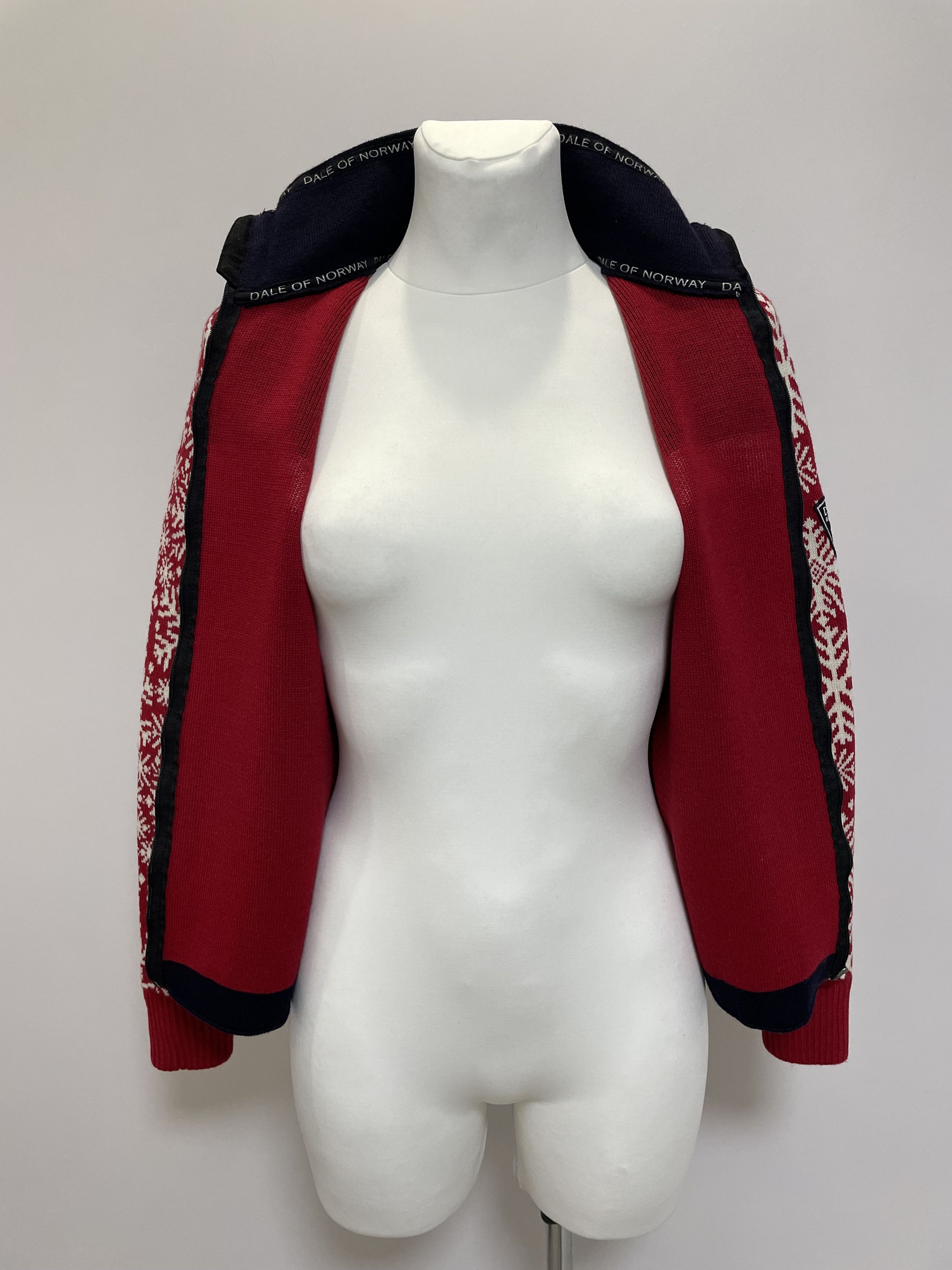 Dale Of Norway DALE OF NORWAY Sweater Full Zip Wool Pullover Cardigan Size S / US 4 / IT 40 - 5 Thumbnail