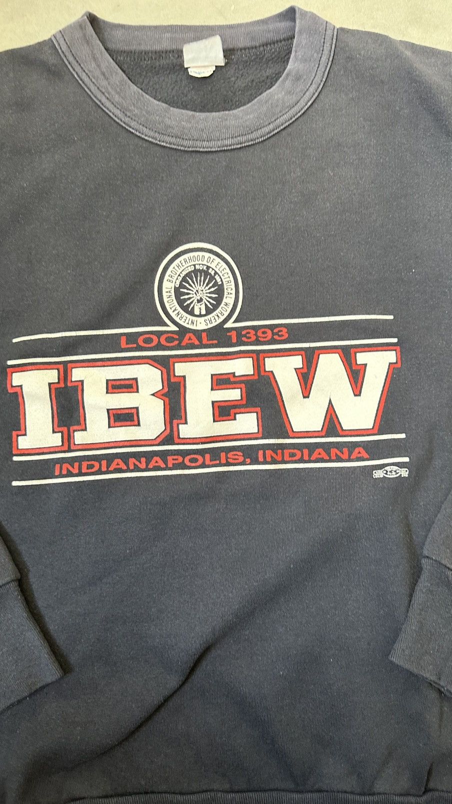 Vintage VINTAGD IBEW INDIANAPOLIS SWEATSHIRT Size US M / EU 48-50 / 2 - 2 Thumbnail