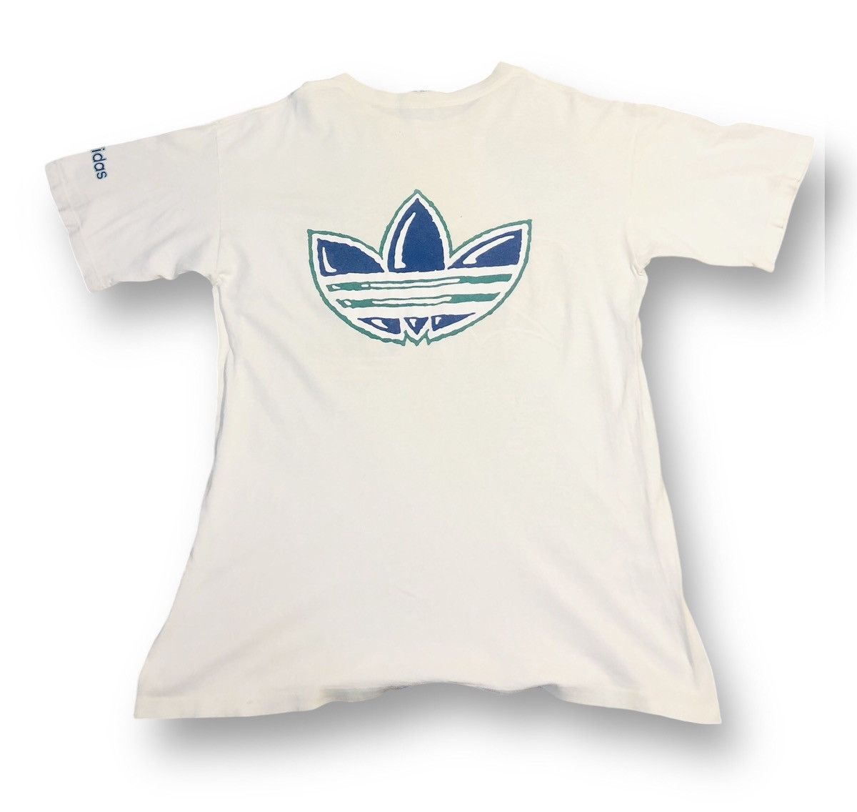 Adidas × Vintage Adidas Vintage T-shirt (2) Size US L / EU 52-54 / 3 - 2 Thumbnail