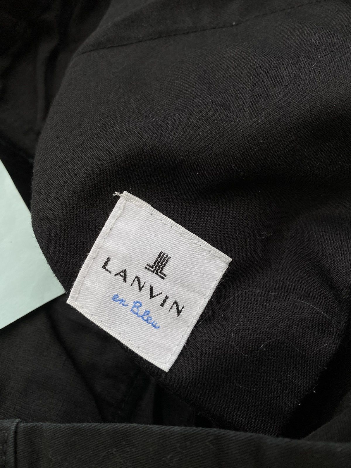 Lanvin Rare LANVIN Black Pant Size US 30 / EU 46 - 10 Thumbnail