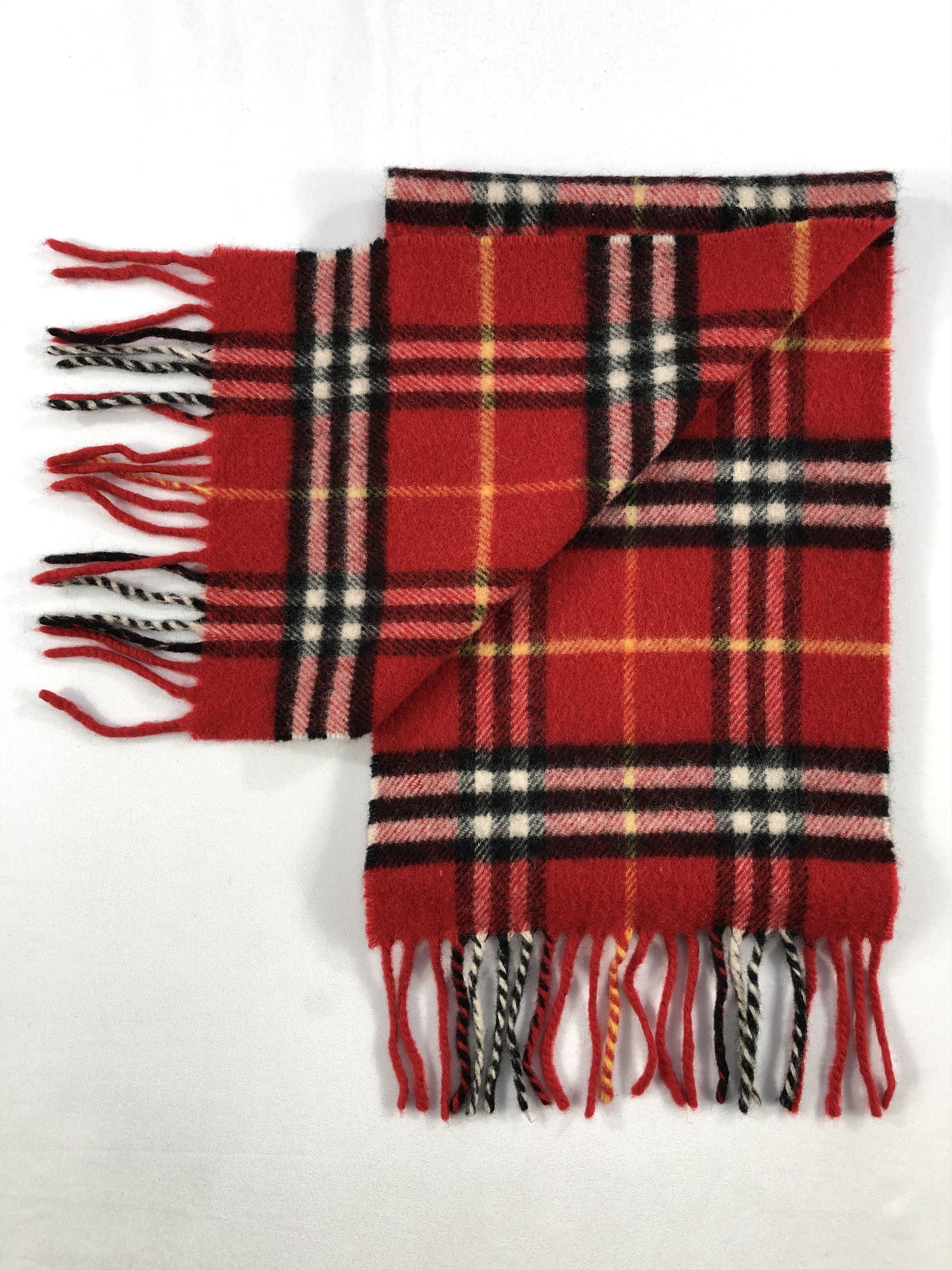 Burberry Vintage Burberry Scarf/Muffler/Neckwear MF1793 Size ONE SIZE - 4 Thumbnail