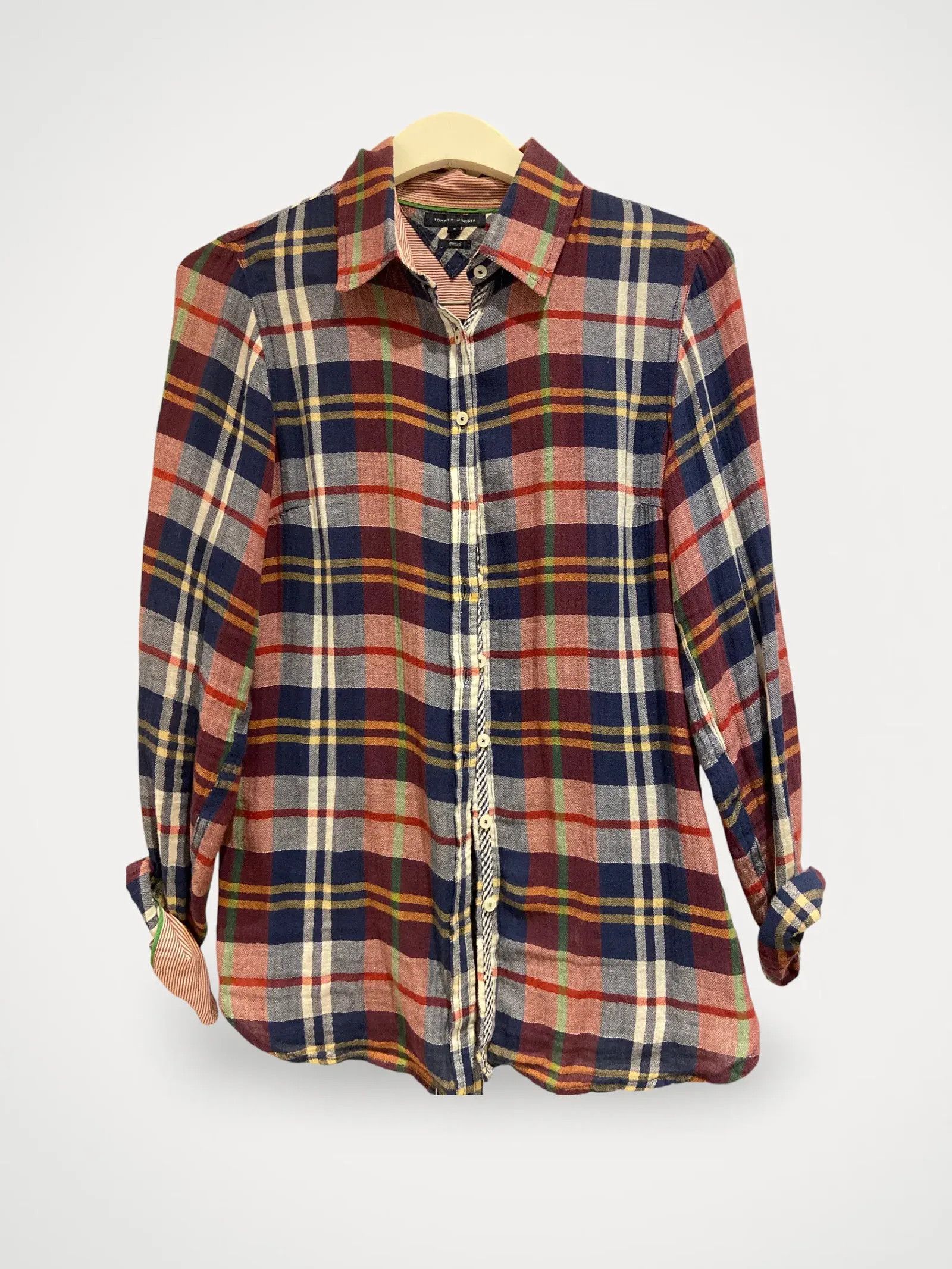 Tommy Hilfiger Tommy Hilfiger Tunn flanellskjorta från Hilfiger Shirt Size S / US 4 / IT 40 - 1 Thumbnail