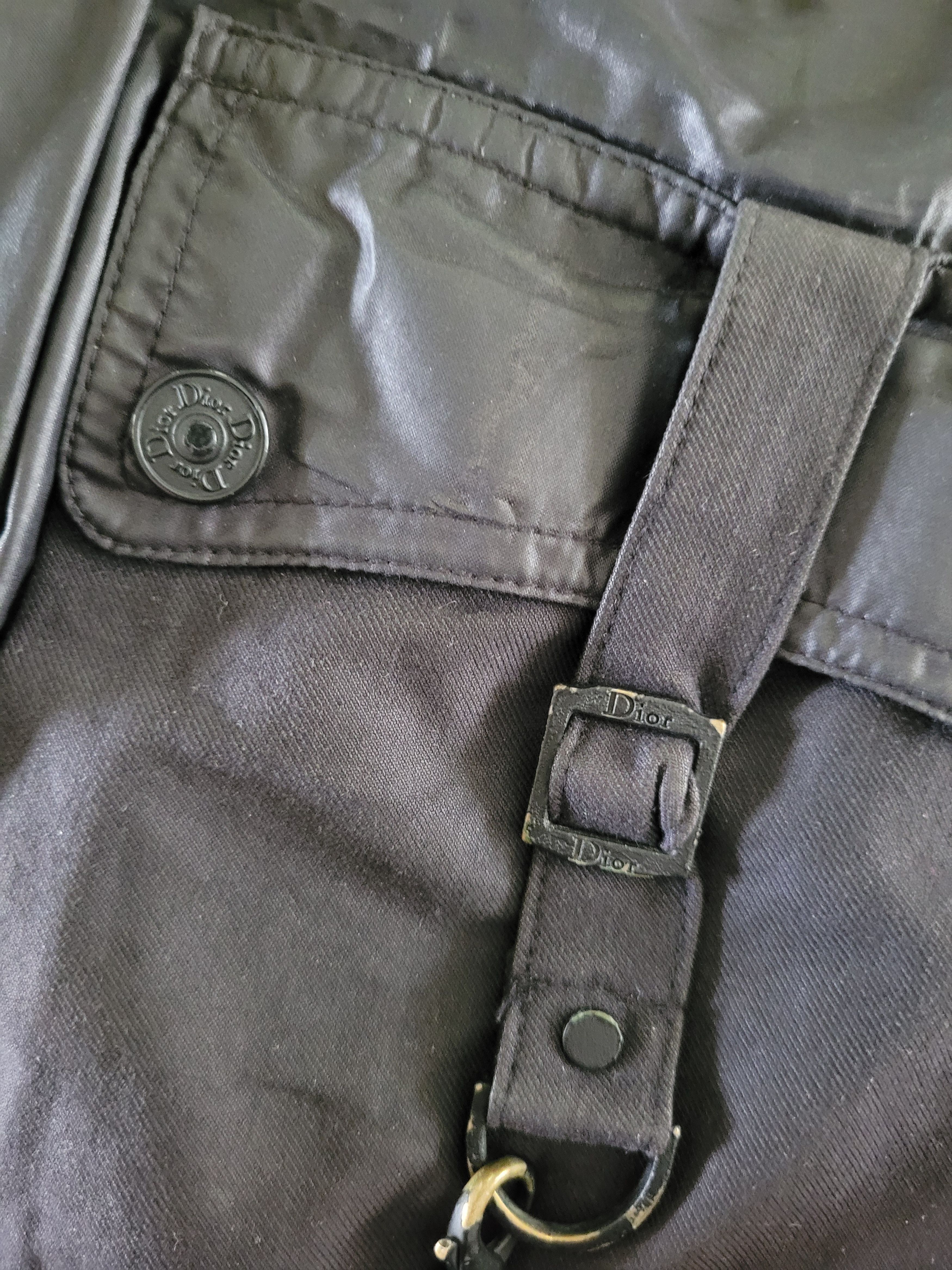 Dior Dior by John Galliano 2004 archive parachute cargo pants Size 27" / US 4 / IT 40 - 10 Thumbnail