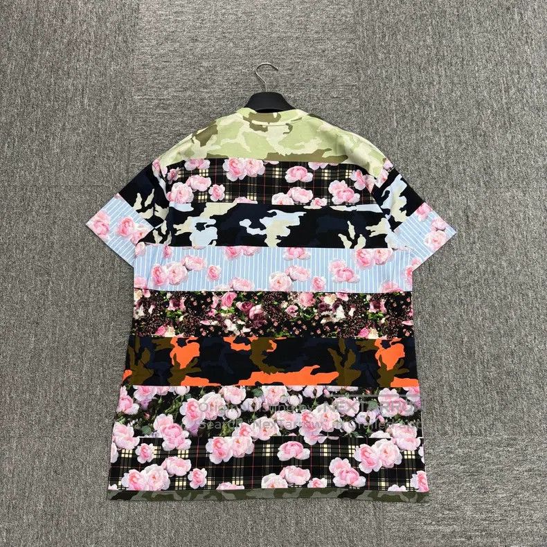Givenchy Givenchy Floral Patchwork Short Sleeve Size: XX Size US XXS / EU 40 - 5 Thumbnail